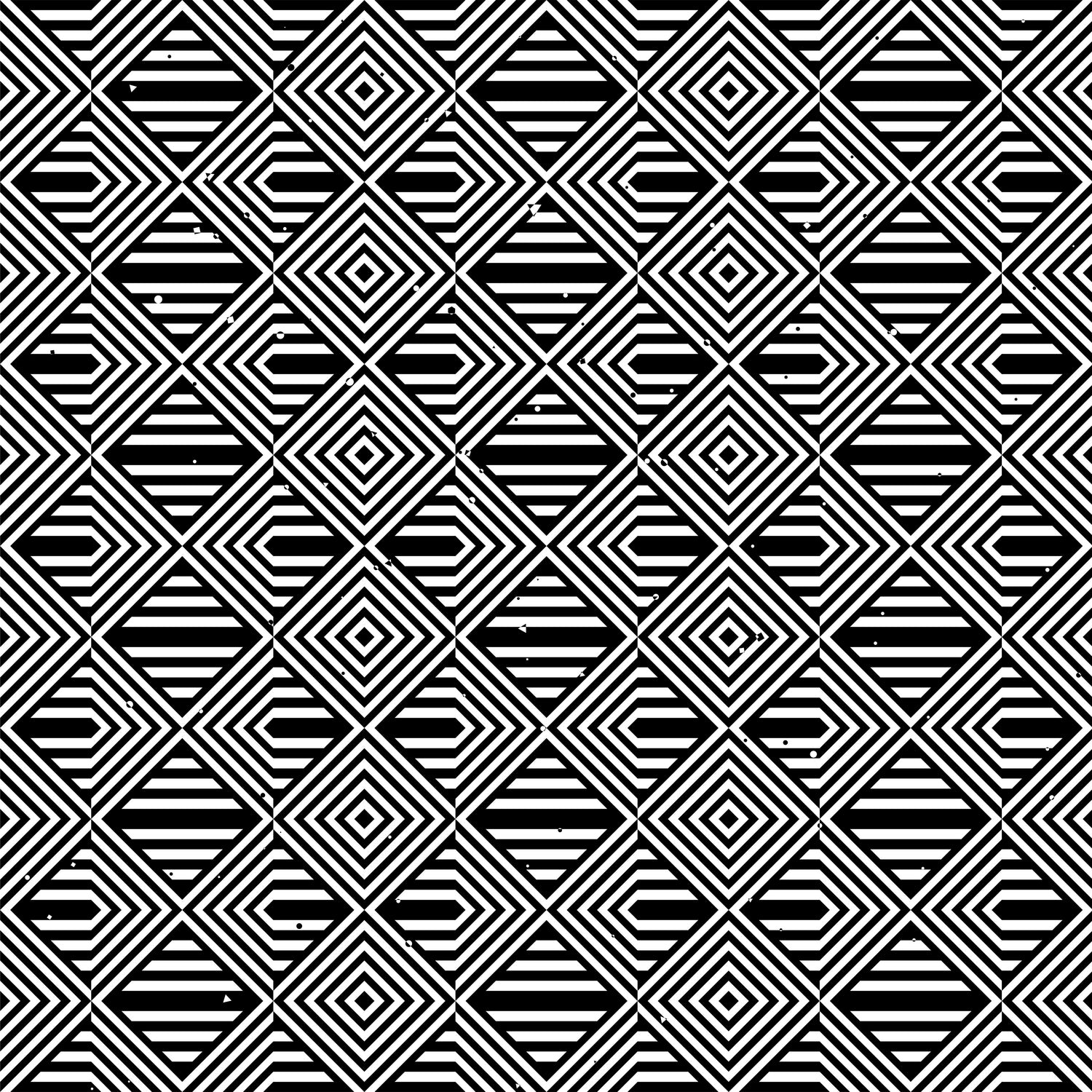 Pattern with striped lines by Divin Creador on GIANT ART - black vector illustration