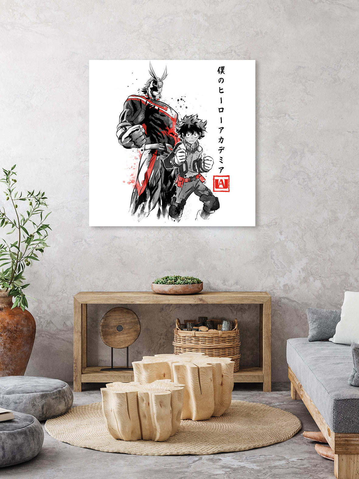 Hero Academy sumi-e by Antonio Camarena on GIANT ART - white digital painting