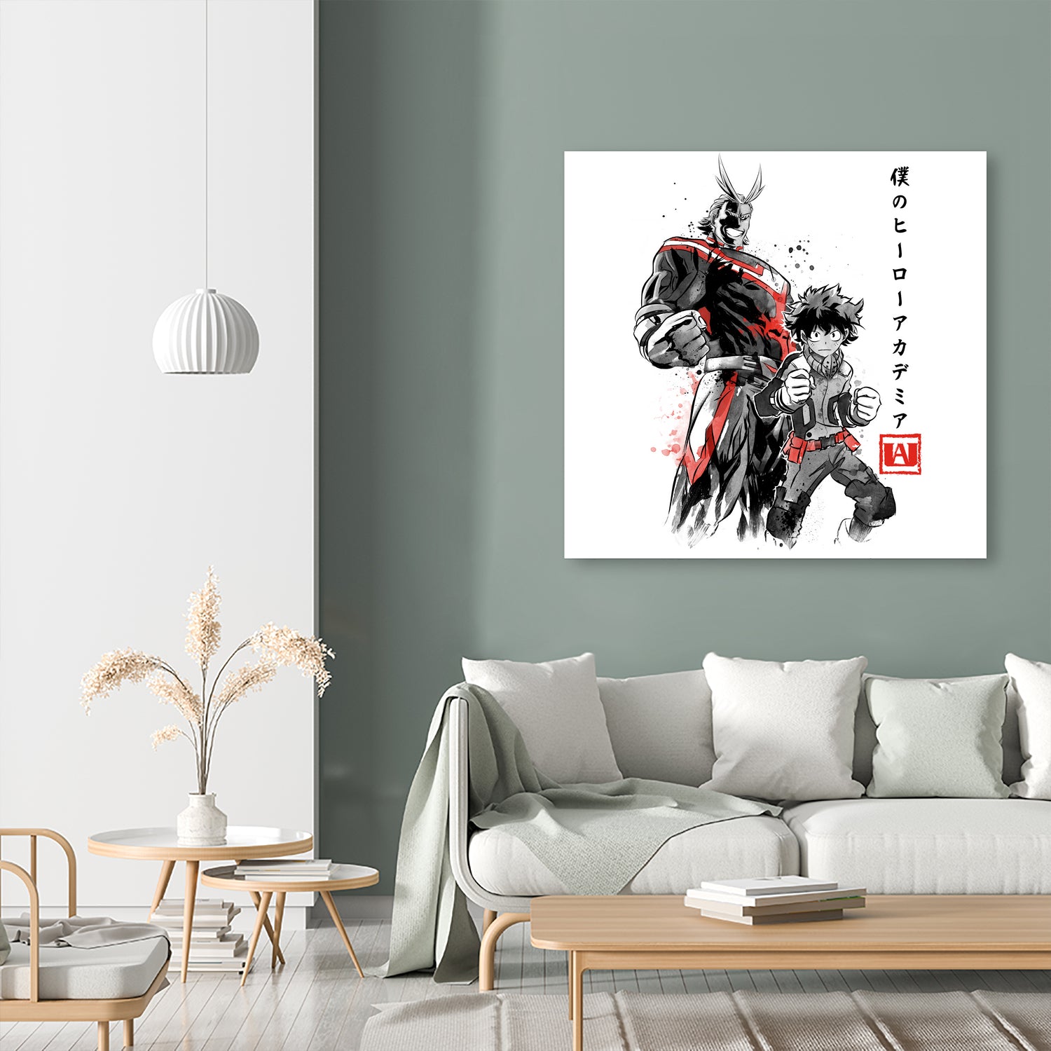 Hero Academy sumi-e by Antonio Camarena on GIANT ART - white digital painting