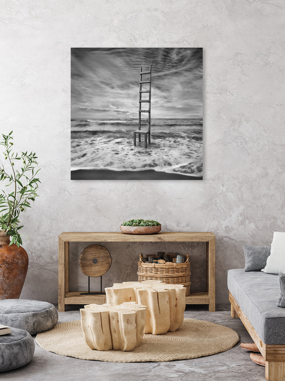 Seachair by Dariusz Klimczak on GIANT ART - white photo illustration