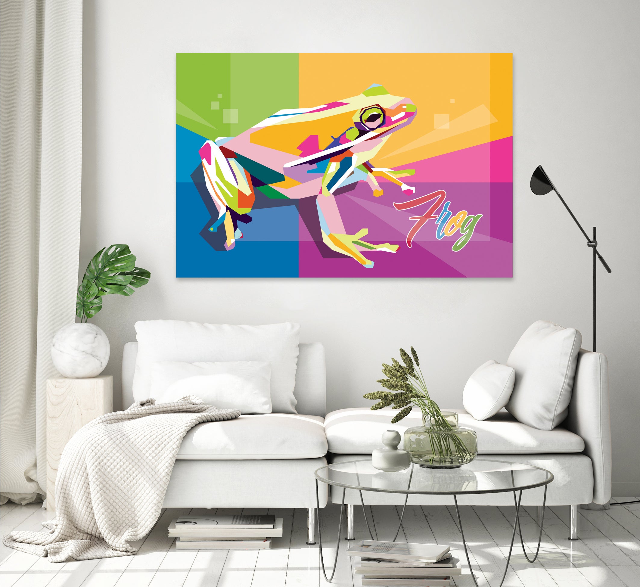 FROG - Color Full by Ahmad Taufiq on GIANT ART - white digital drawing