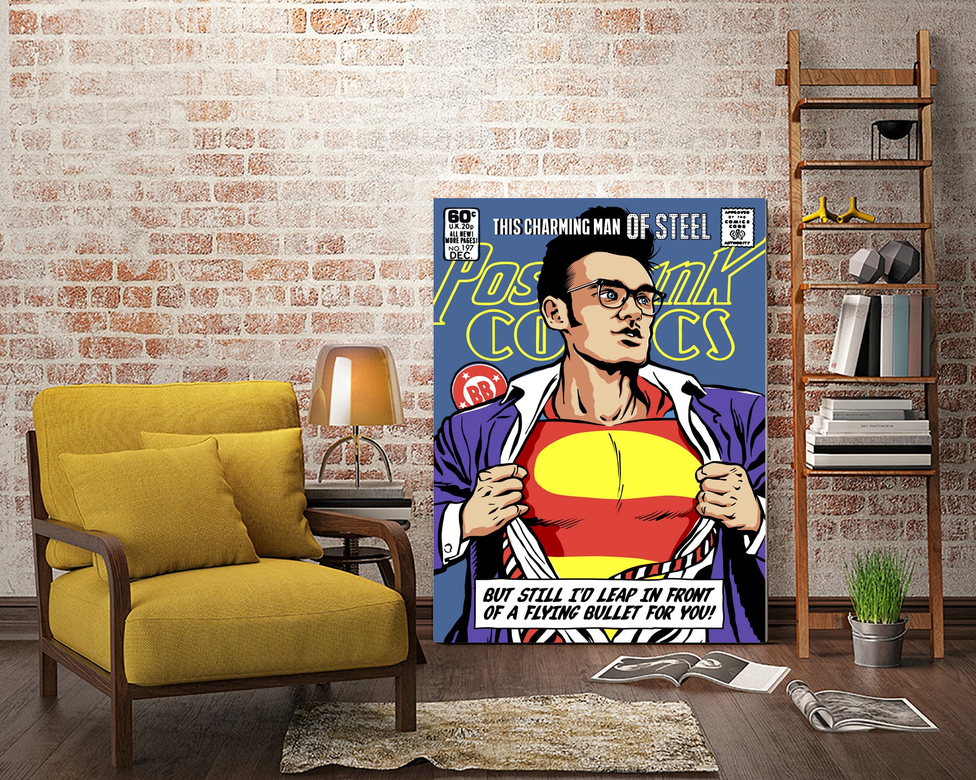 Post-Punk Super by Bily Mariano da Luz on GIANT ART - white character design