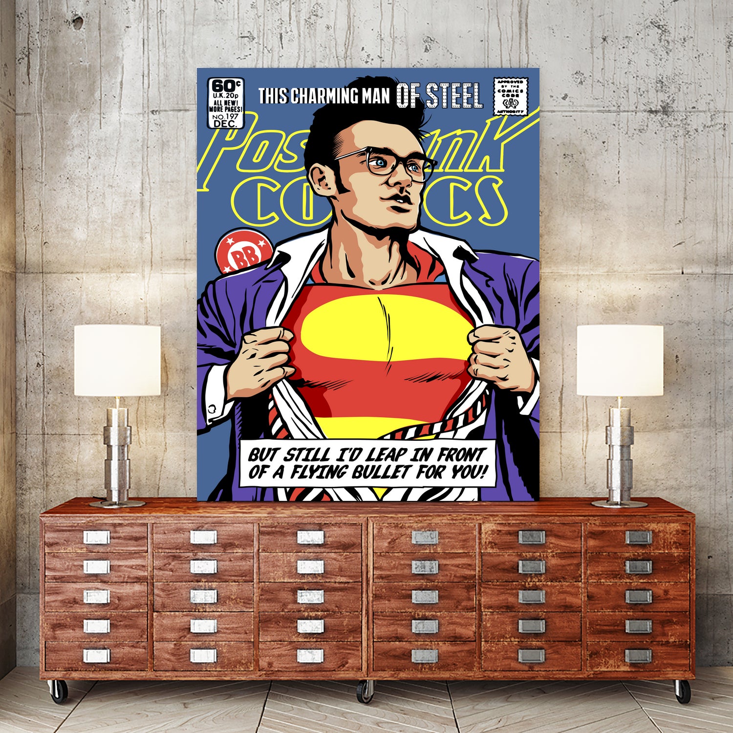 Post-Punk Super by Bily Mariano da Luz on GIANT ART - white character design