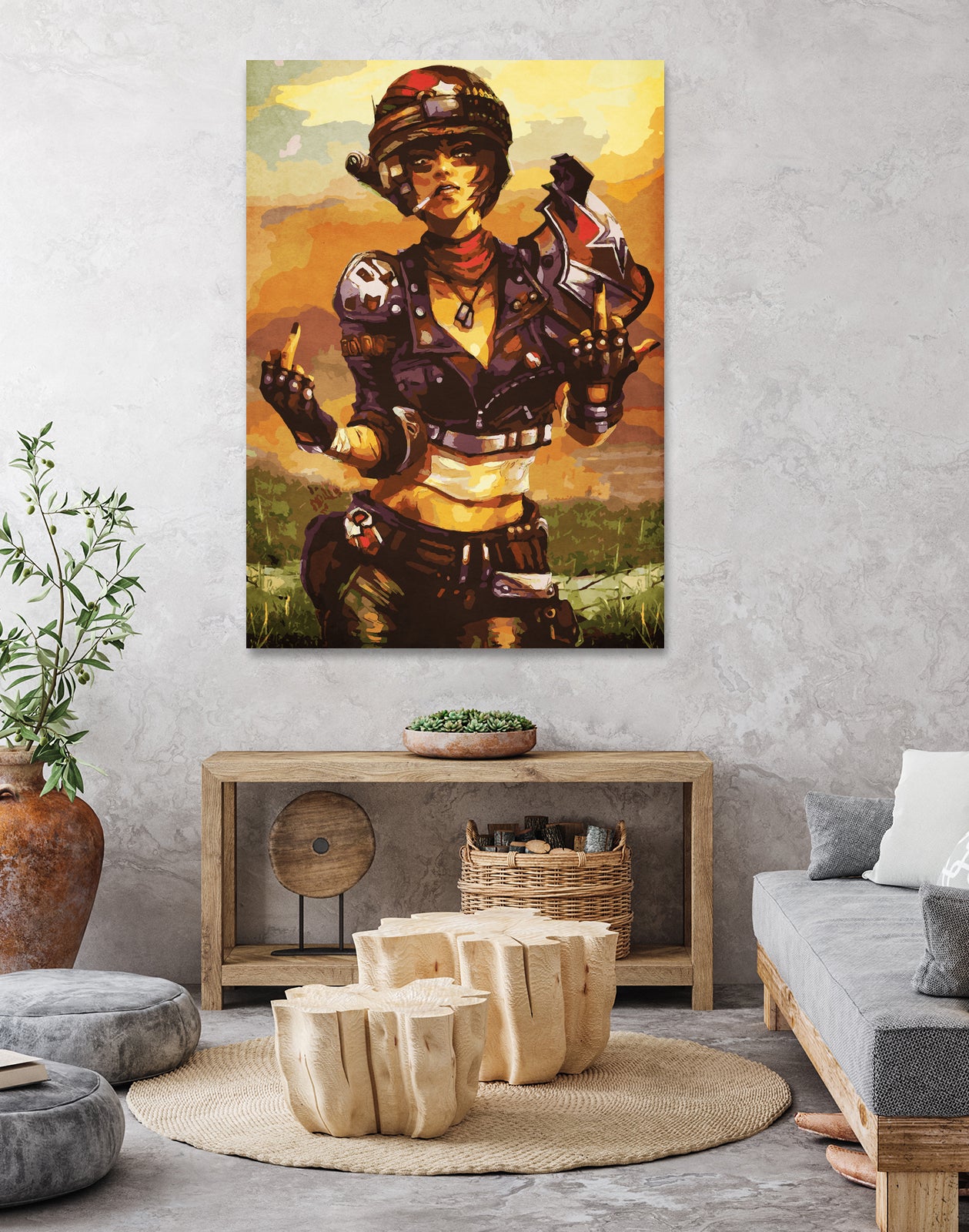 borderlands moze by Durro Art on GIANT ART - brown character design