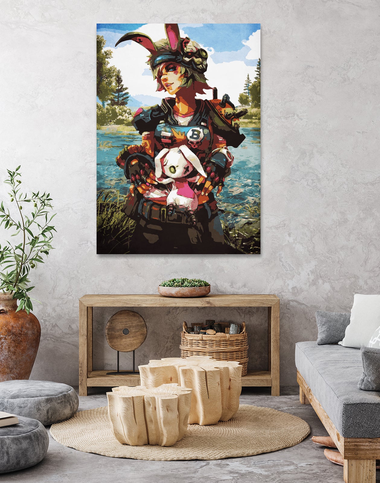 borderlands tiny tina by Durro Art on GIANT ART - green character design