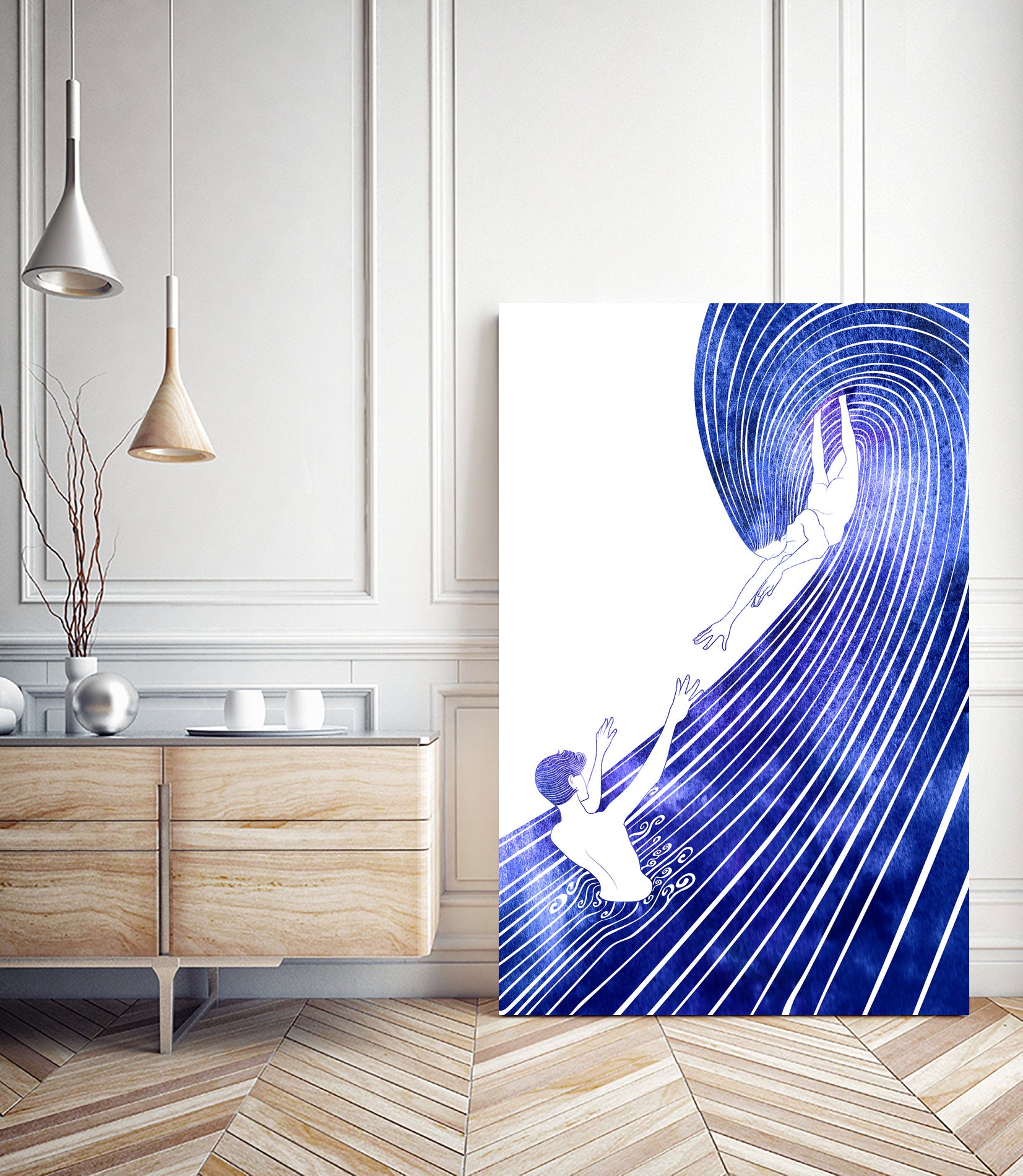 Sao by Stevyn Llewellyn on GIANT ART - blue digital painting