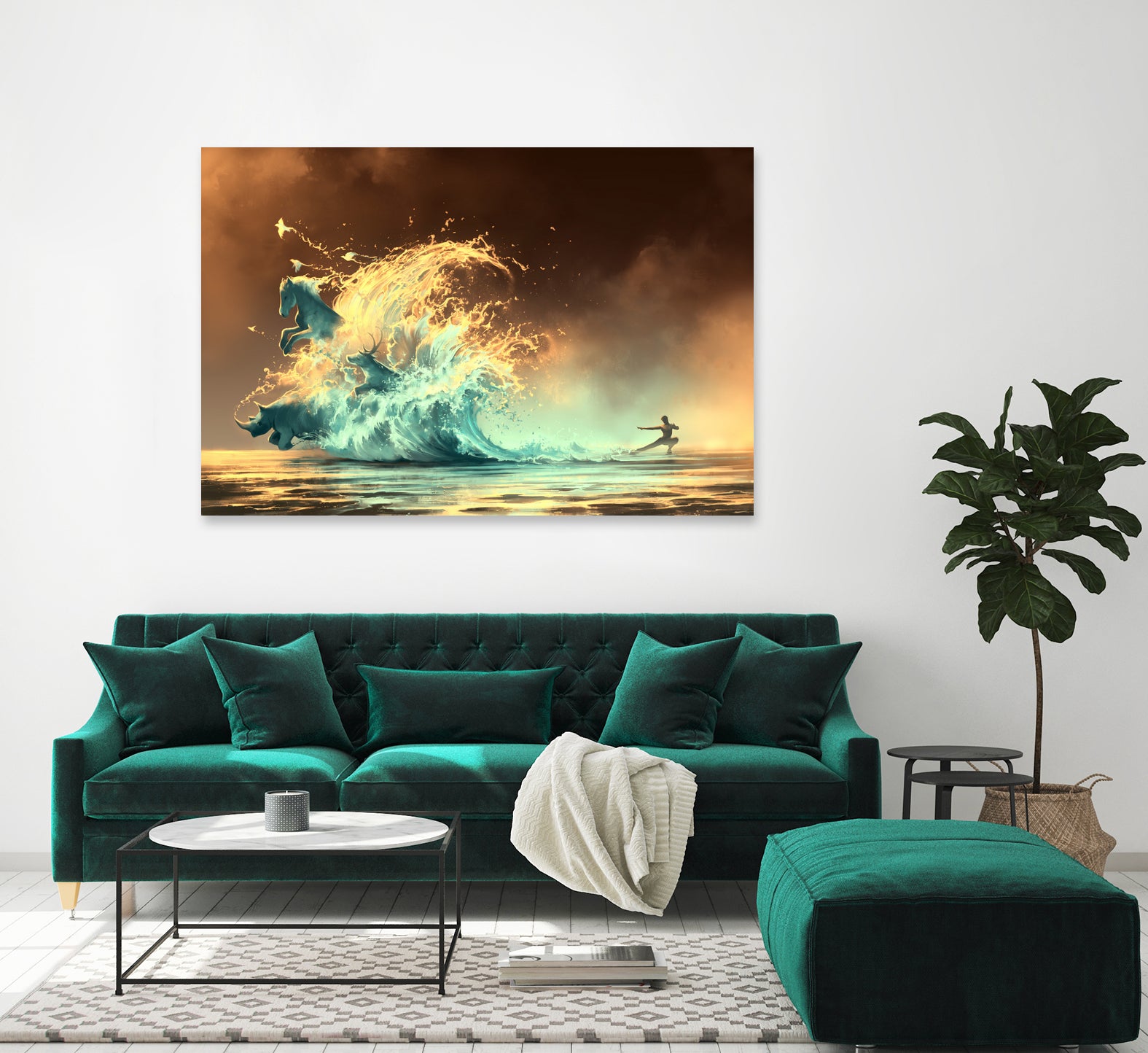 Mana Tide by Cyril Rolando on GIANT ART - digital painting