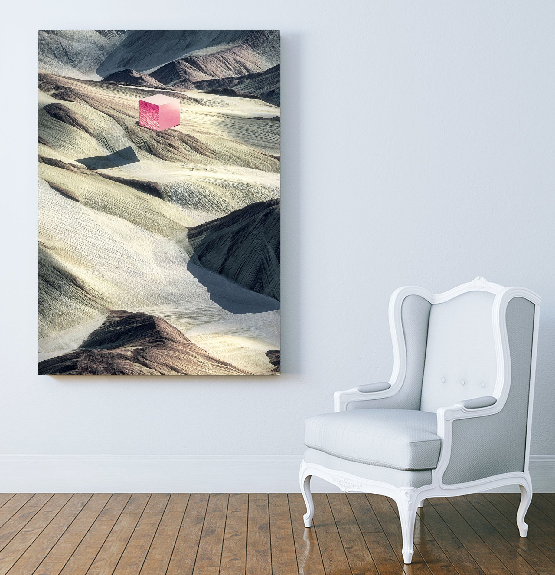 Shapes in Nature 1 by . Chaotic Atmospheres on GIANT ART - yellow 3d art