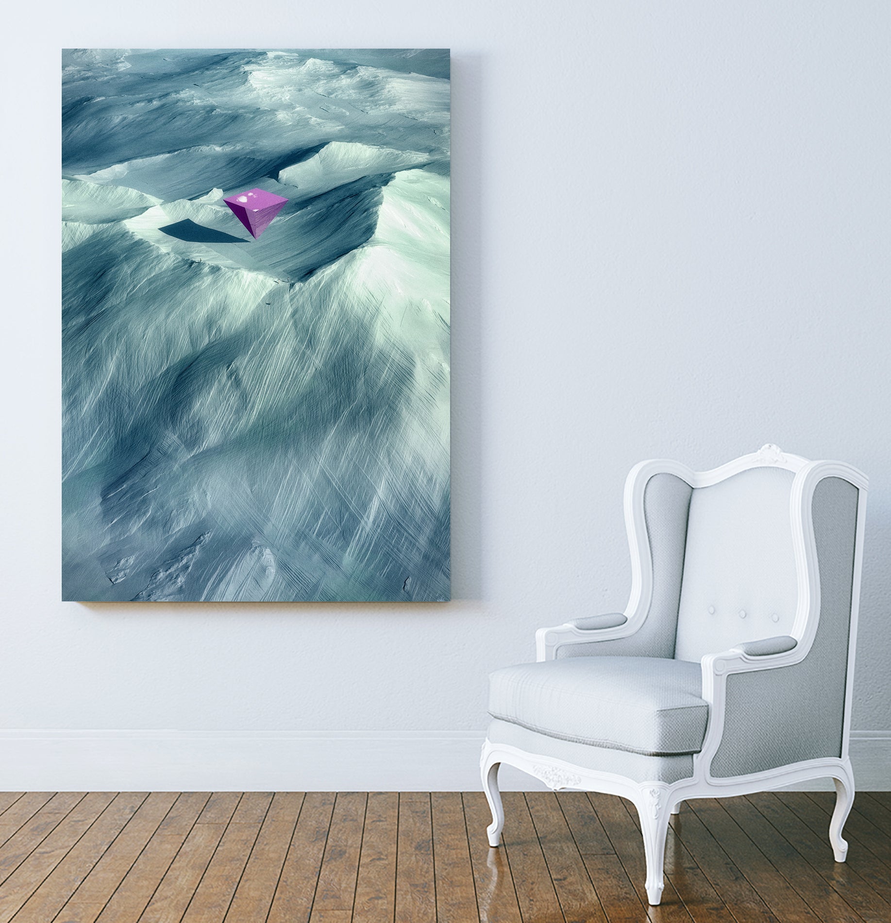 Shapes in Nature 2 by . Chaotic Atmospheres on GIANT ART - blue digital painting