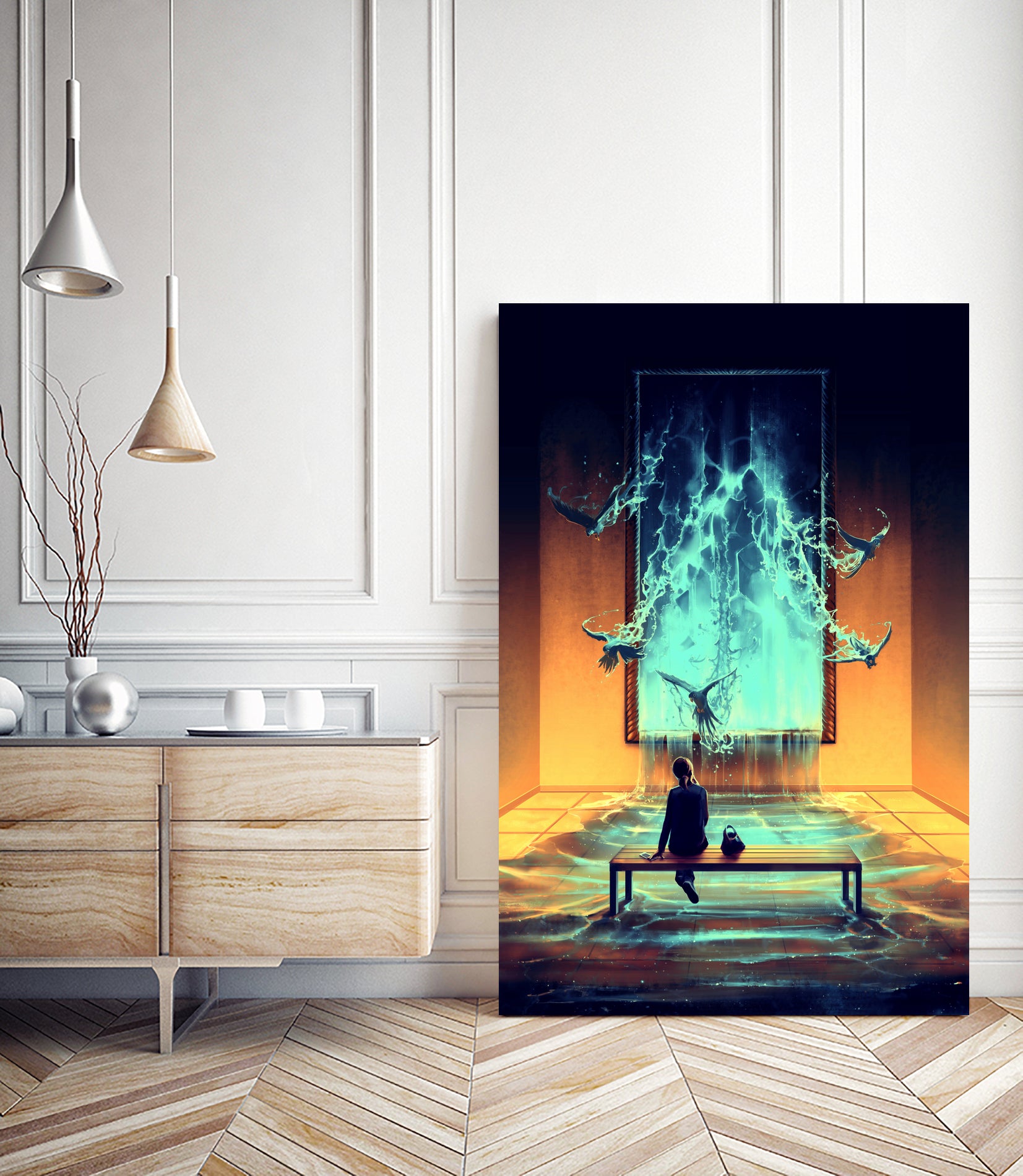 A painting as a door by Cyril Rolando on GIANT ART - digital painting