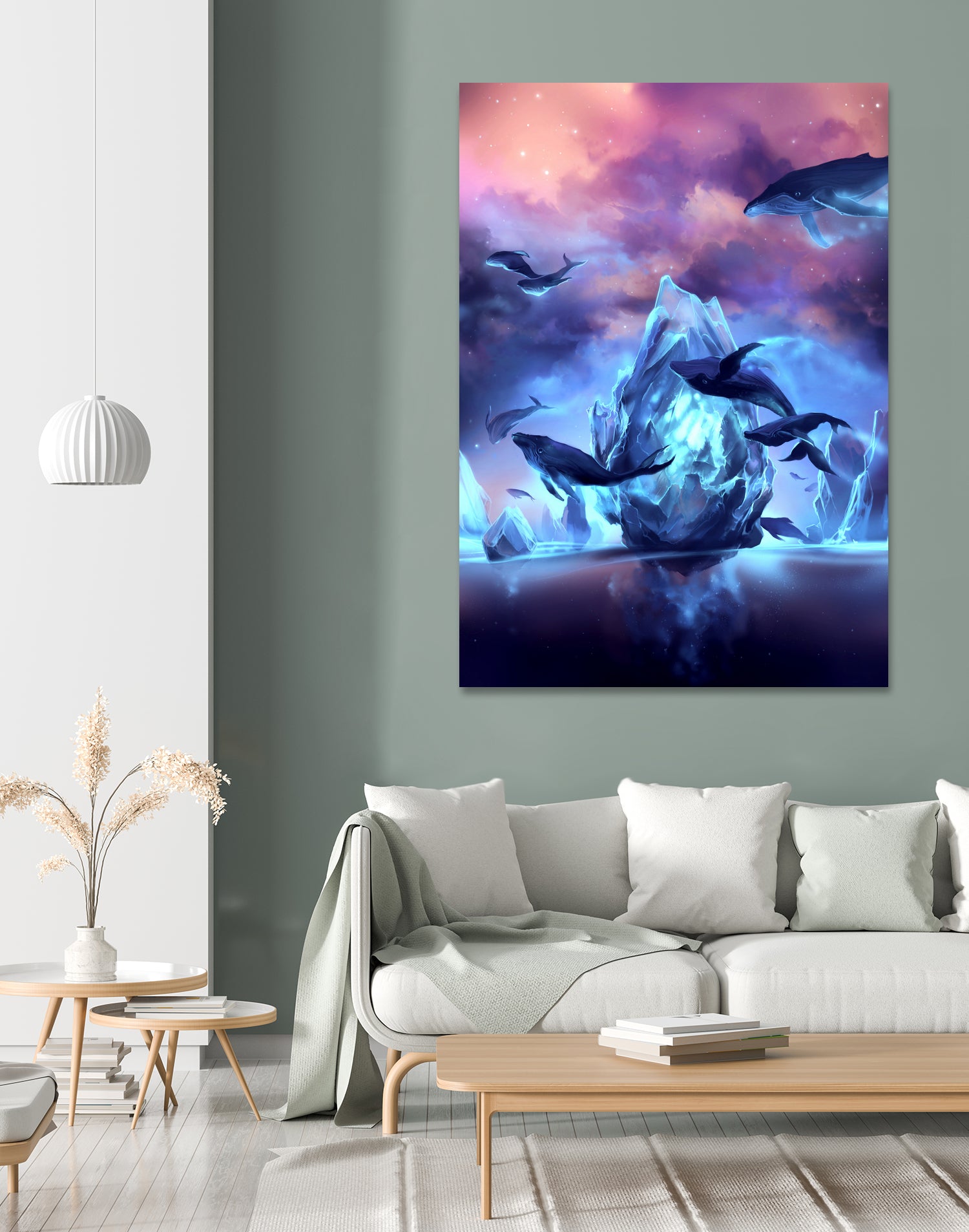 When the moon is closer by Cyril Rolando on GIANT ART - digital painting