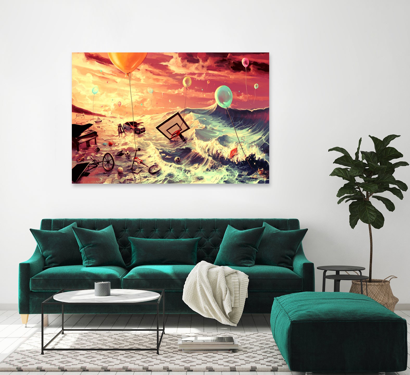 Don't trash your dreams by Cyril Rolando on GIANT ART - digital painting