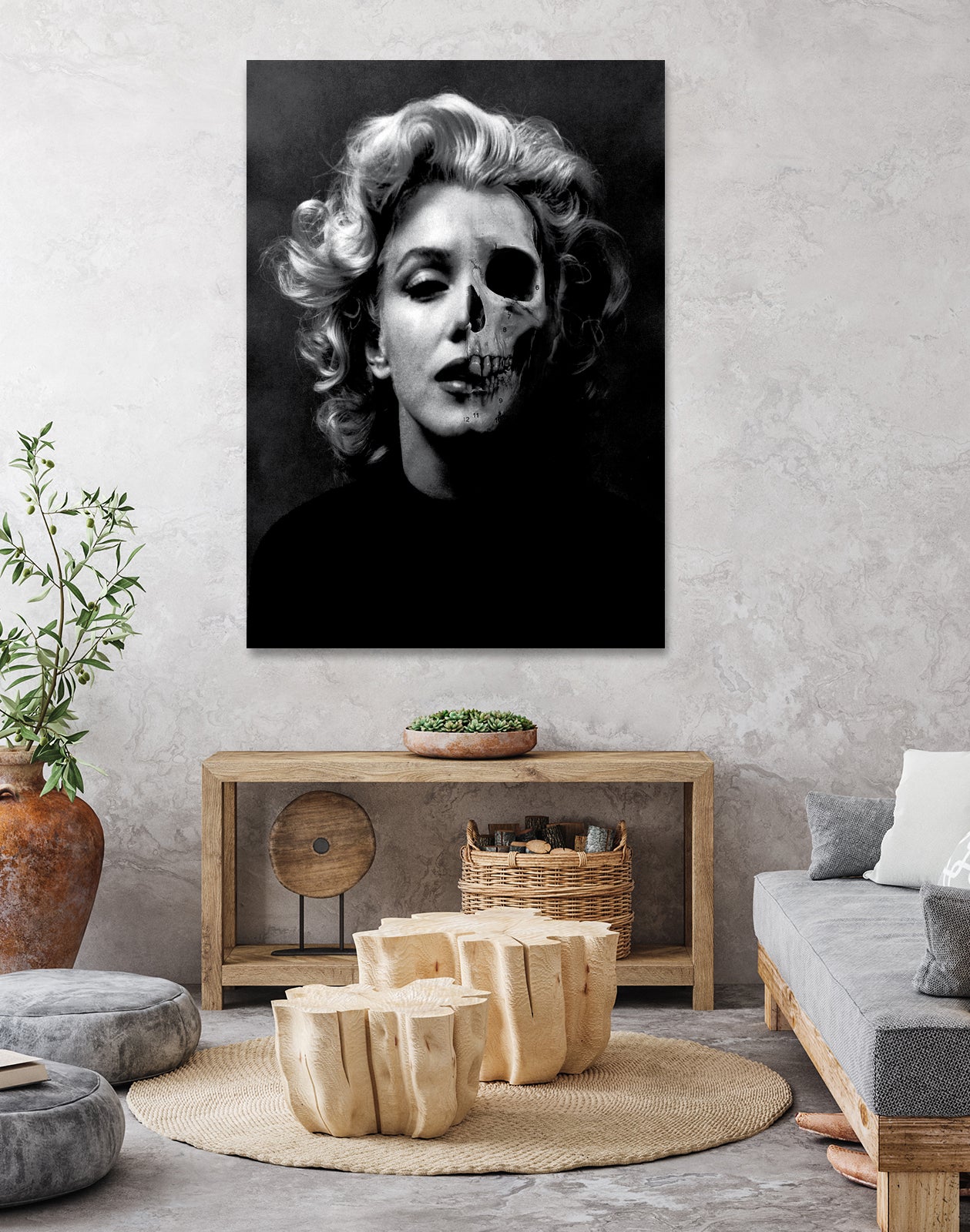 Beauty is in the Eye of the Beholder by Ceri Westcott on GIANT ART - gray photo manipulation