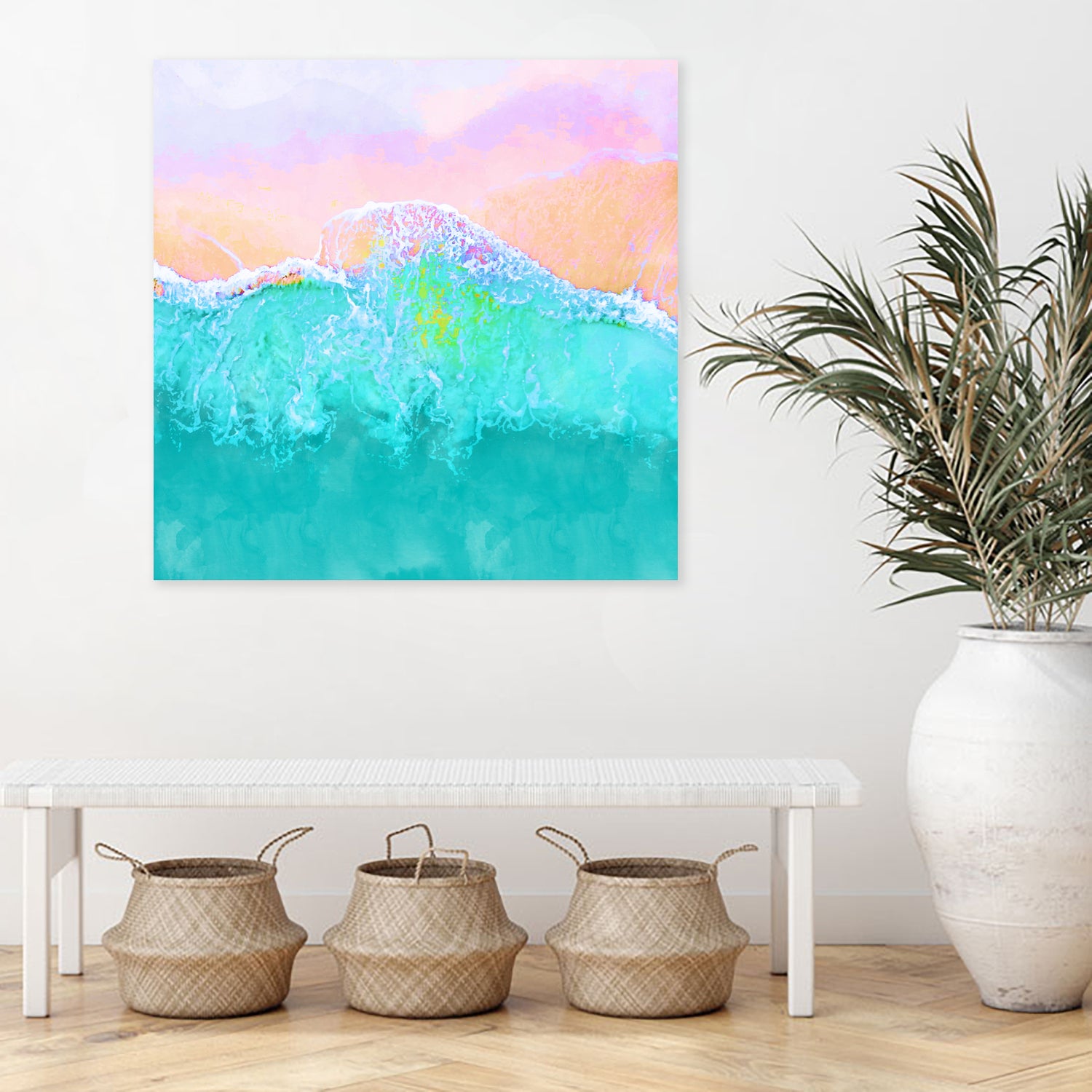 The Sea by Uma Gokhale on GIANT ART - blue digital painting