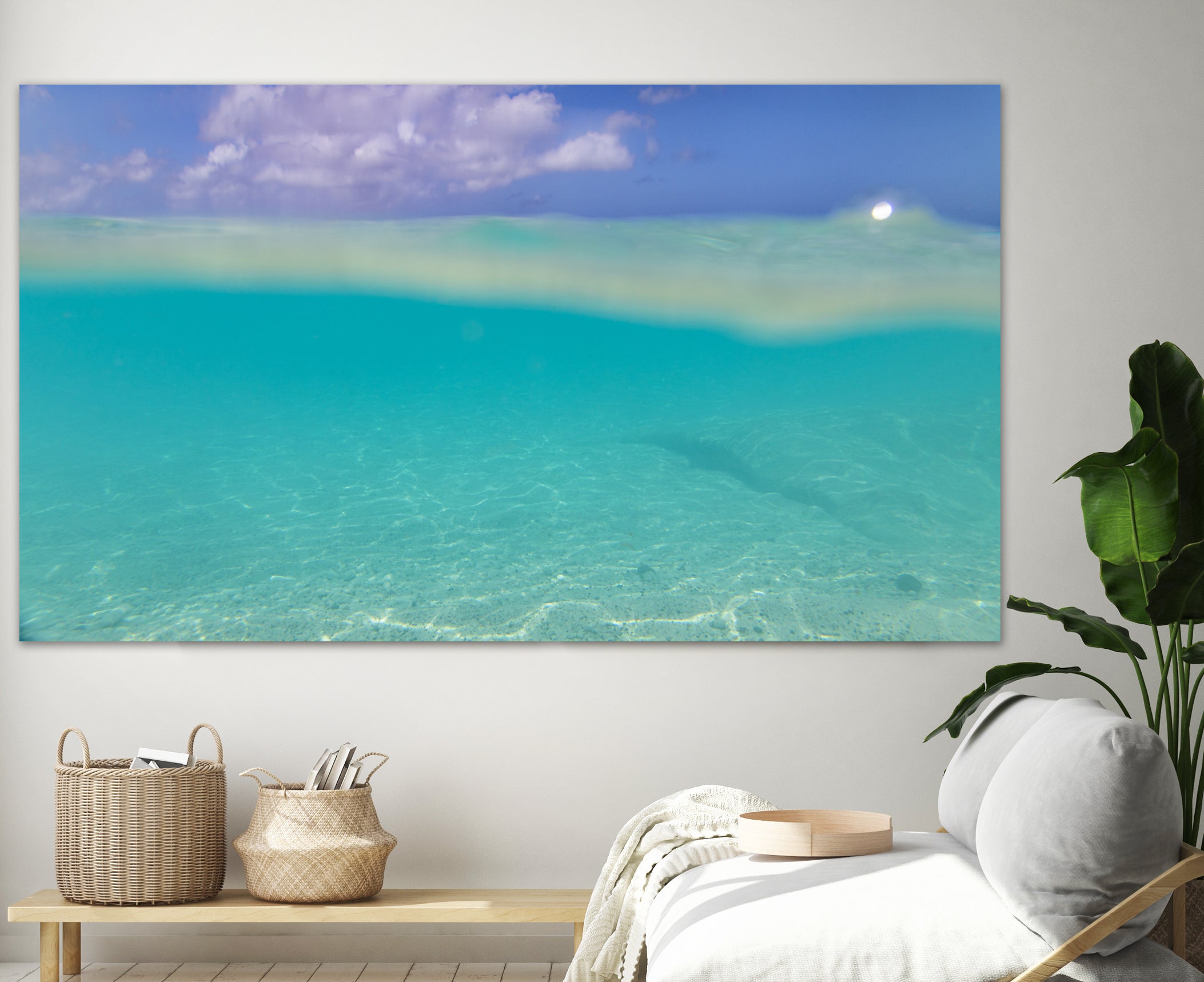 Underwater Caribbean Sea Dream 1 by ©AnitasBellasArt on GIANT ART - blue coastal sea,ocean,turquoise,water