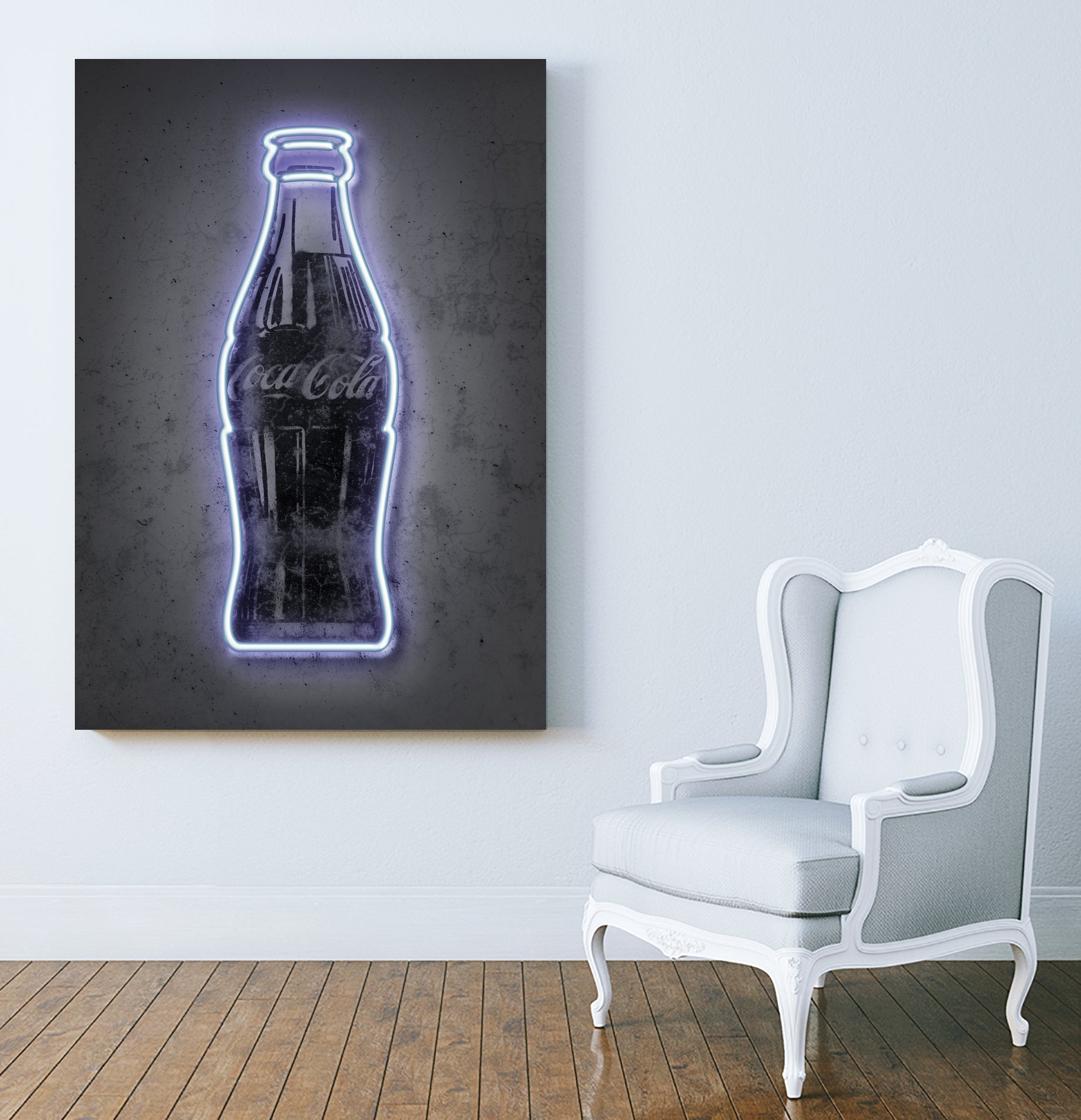 Coke by Octavian Mihai Mielu on GIANT ART - gray photo manipulation