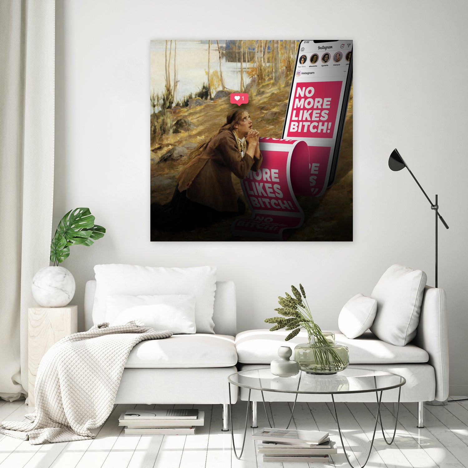 No More Likes by Mehmet Geren on GIANT ART - yellow photo manipulation