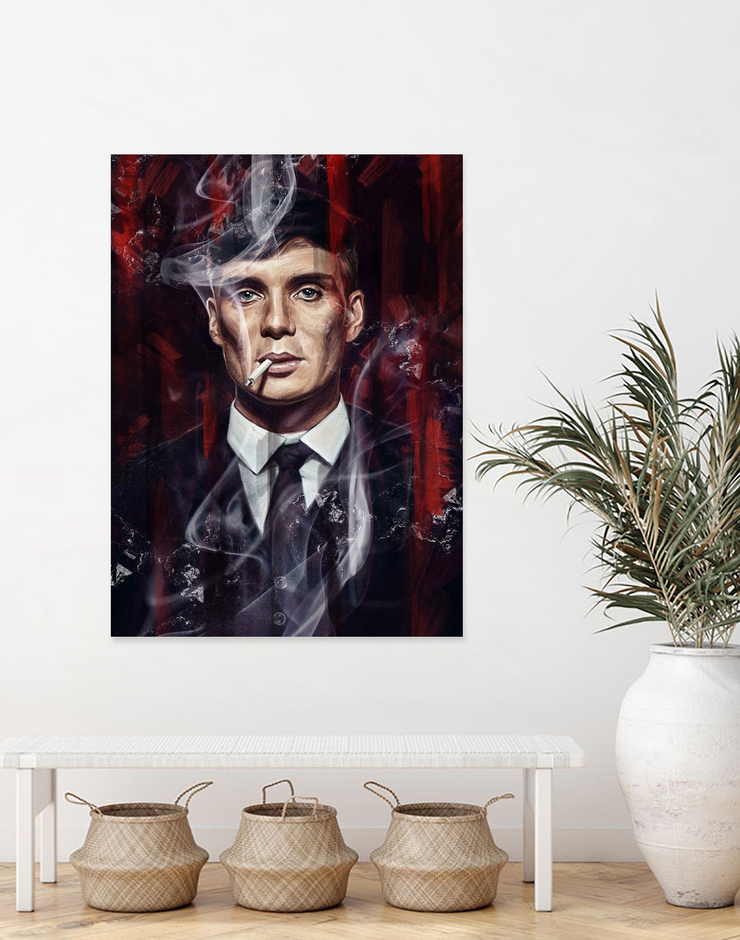 Peaky Blinders by Dmitry Belov on GIANT ART - black digital painting