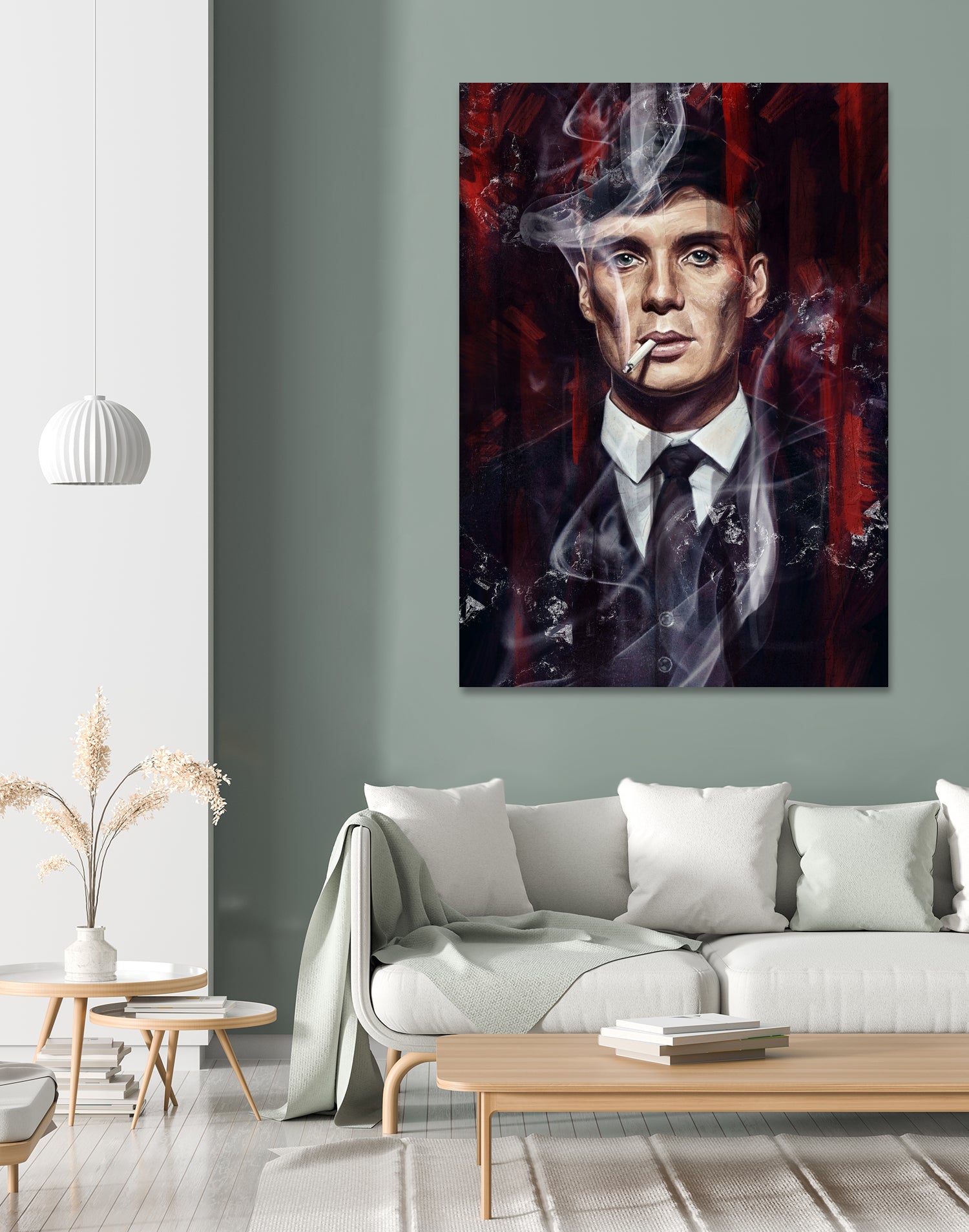 Peaky Blinders by Dmitry Belov on GIANT ART - black digital painting