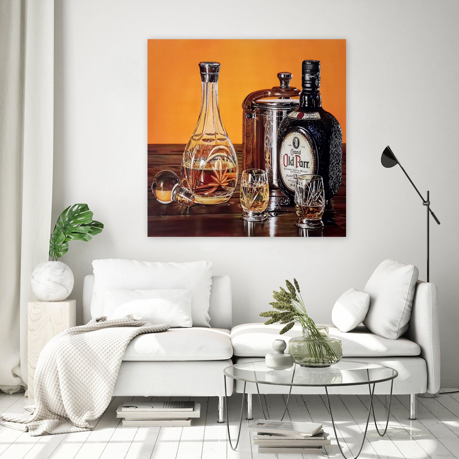 After Hours II by João Bello on GIANT ART - orange mixed media