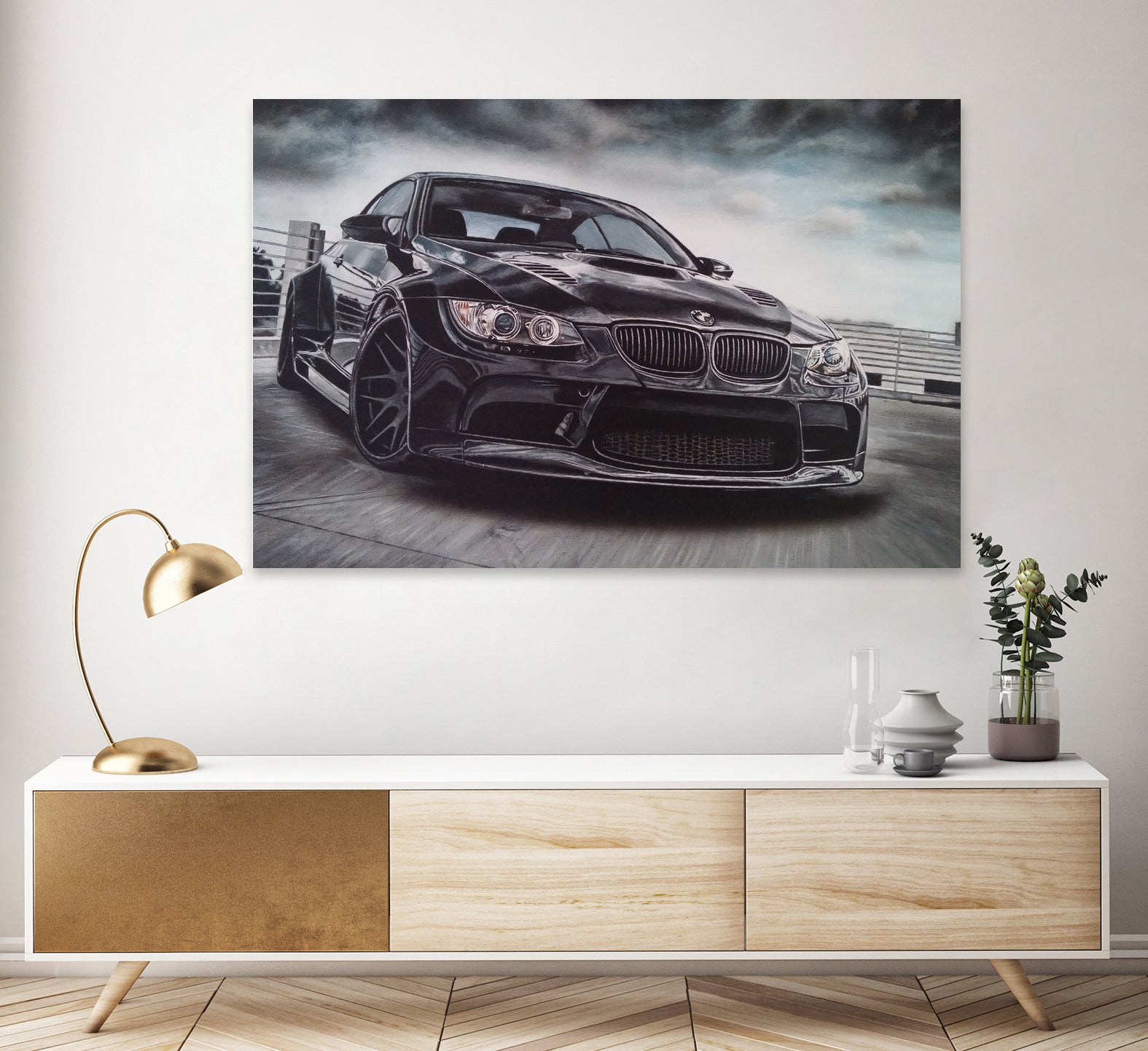 Sport Car by João Bello on GIANT ART - black mixed media