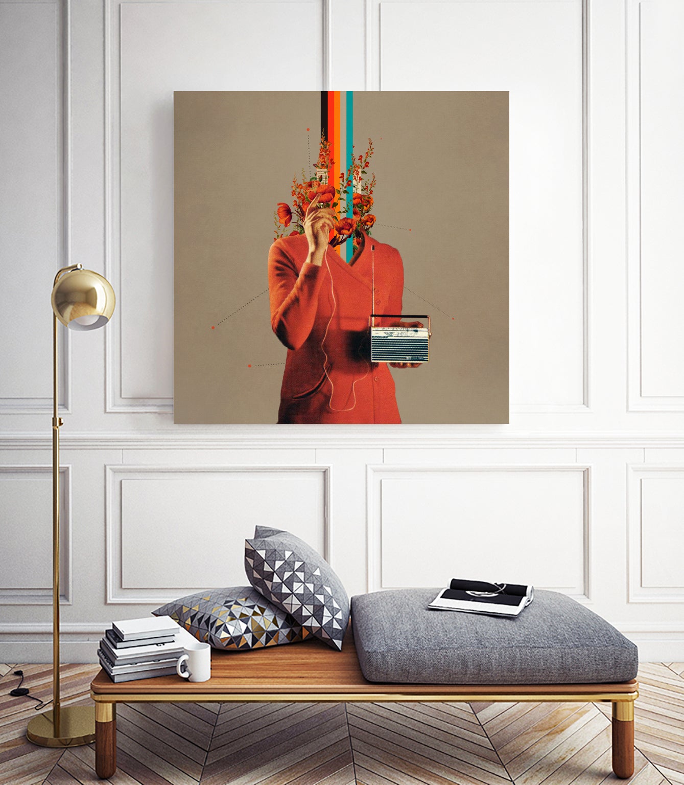 Musicolor by Frank Moth on GIANT ART - orange photo manipulation