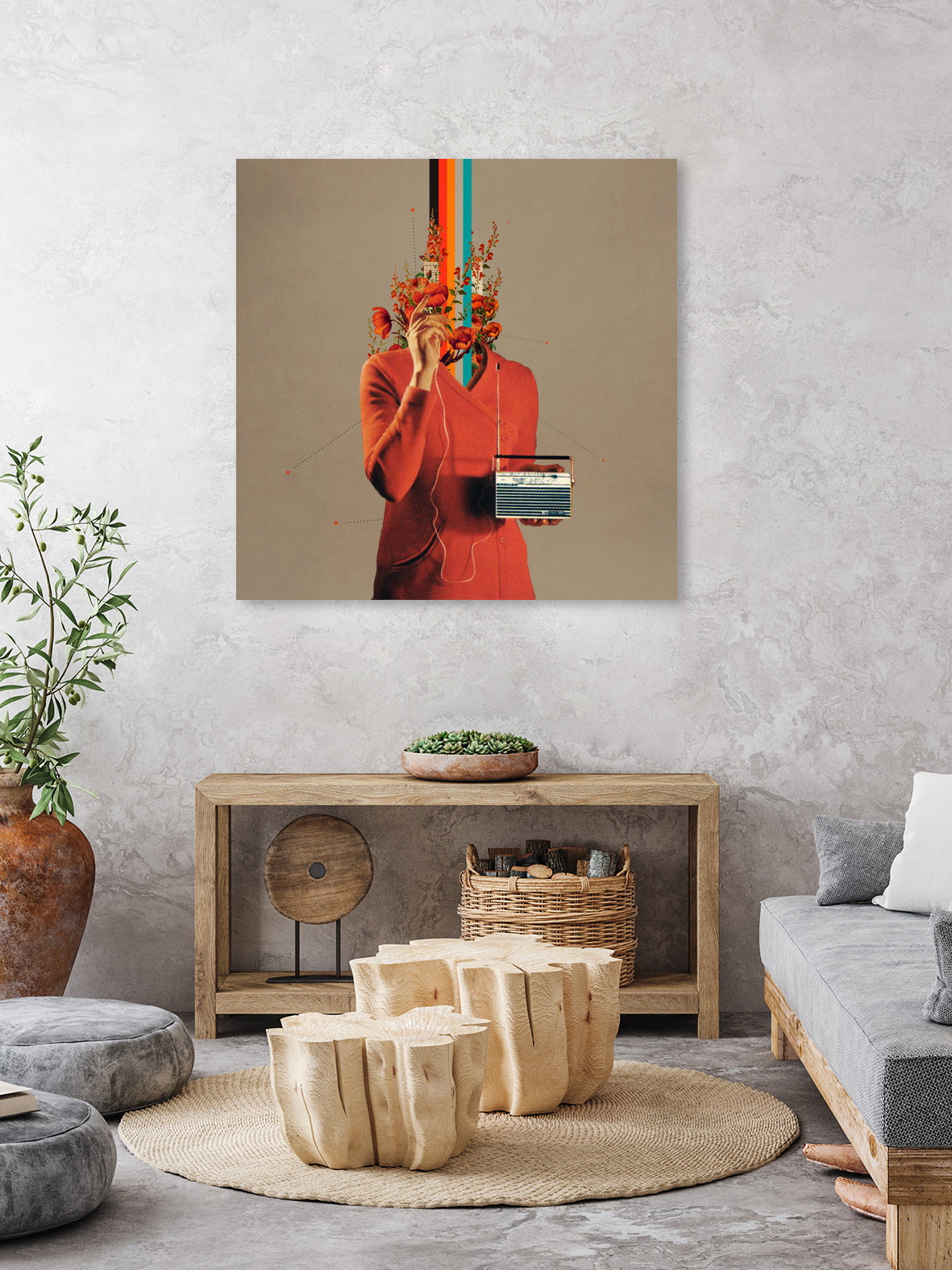 Musicolor by Frank Moth on GIANT ART - orange photo manipulation