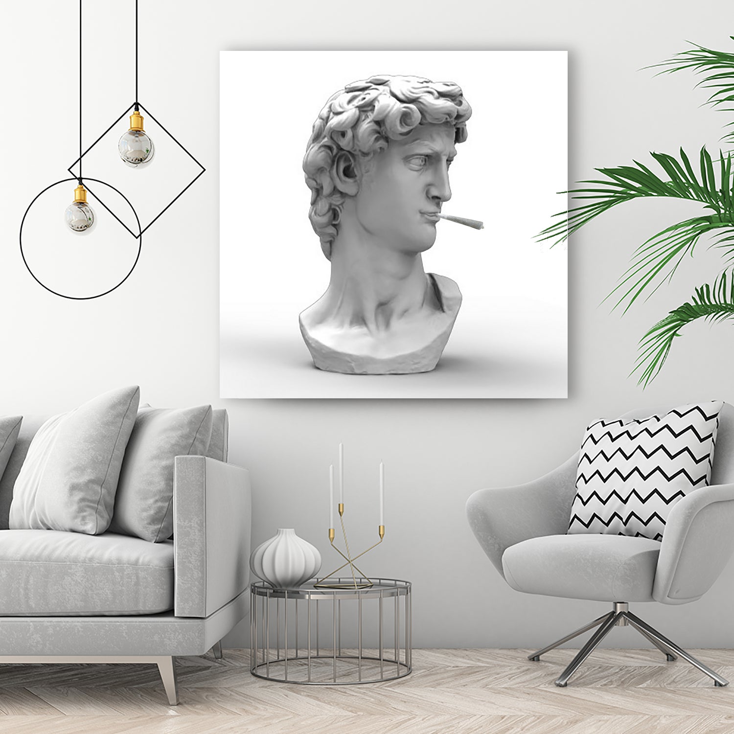 DOOBIE DAVID copy by Michael Benisty on GIANT ART - white digital drawing