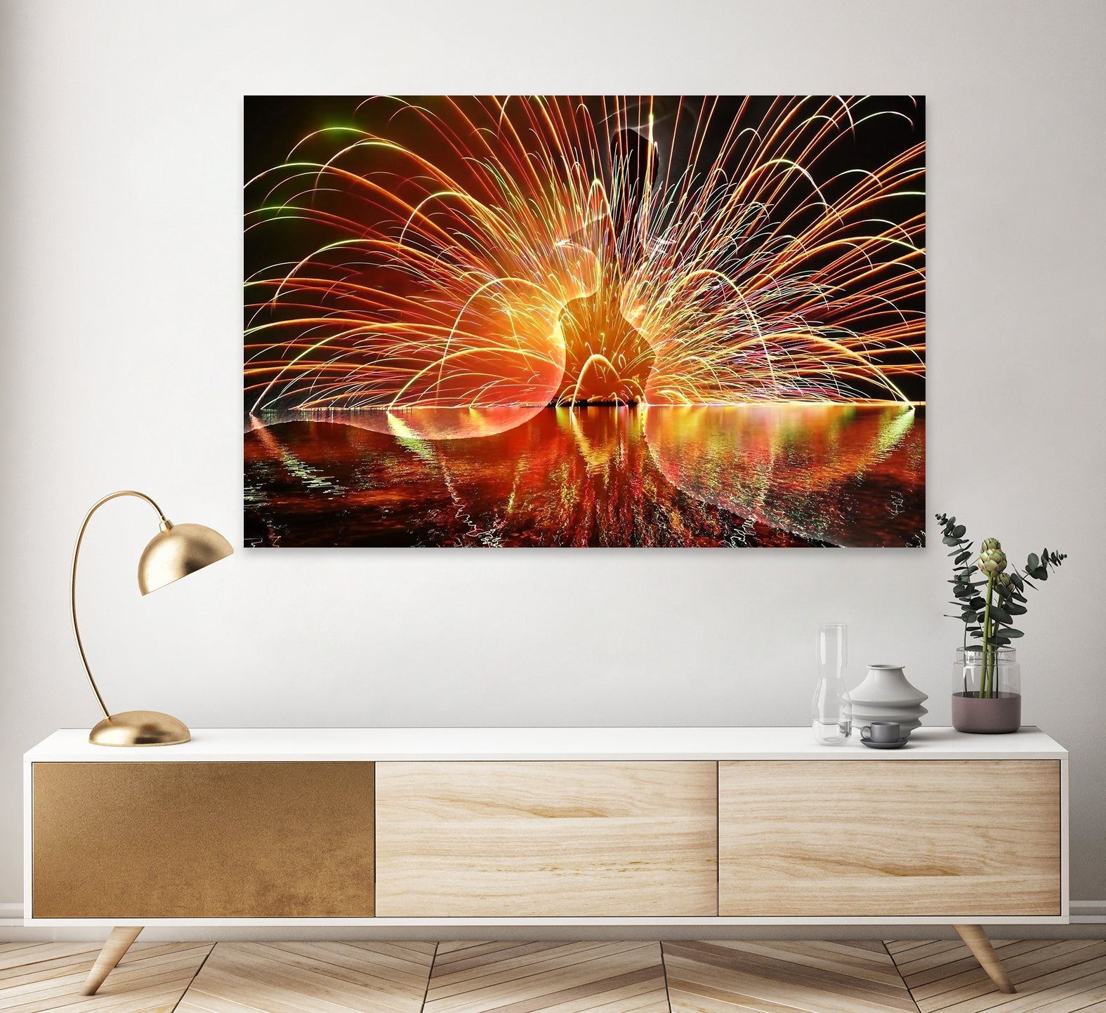 The Kiss by Abdennacer Jamal on GIANT ART - yellow photo manipulation