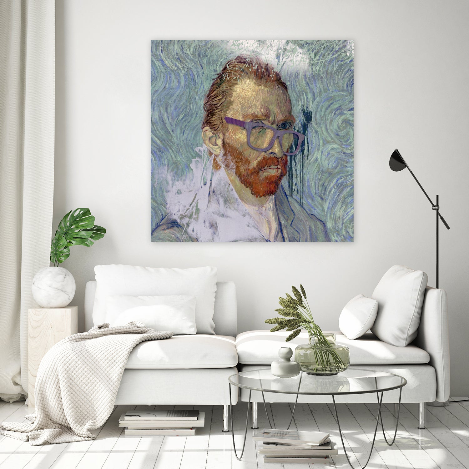 Vincent by José Luis Guerrero on GIANT ART - blue photo manipulation