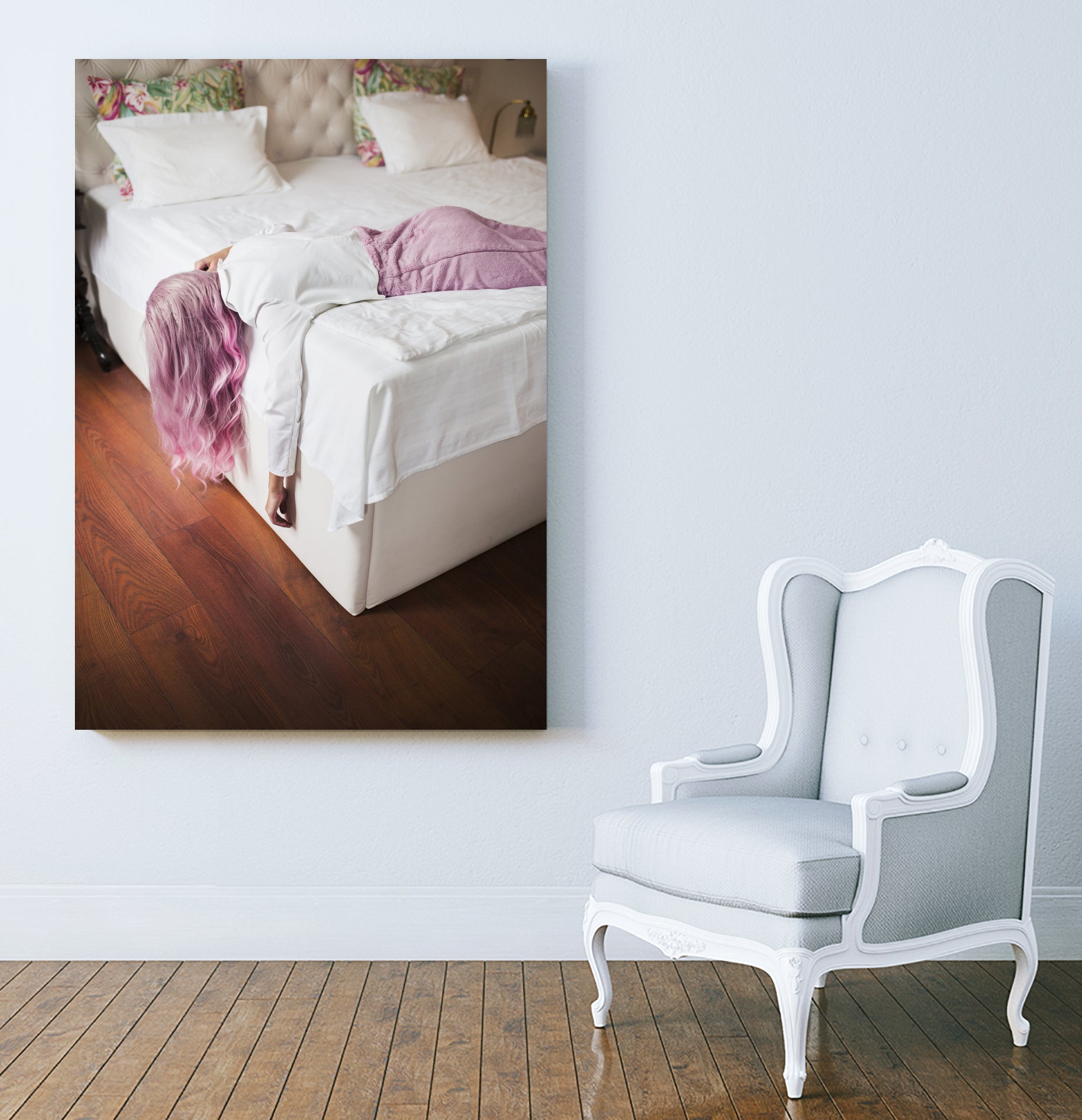 Hide by Jovana Rikalo on GIANT ART - pink photo manipulation