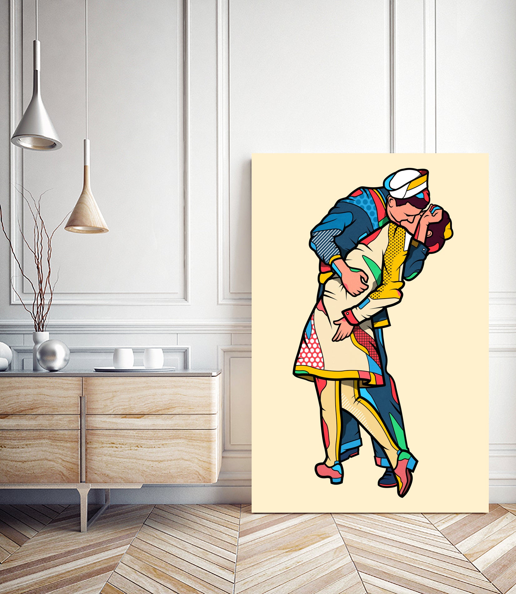 The war is over by Marco Schiavon on GIANT ART - red digital painting