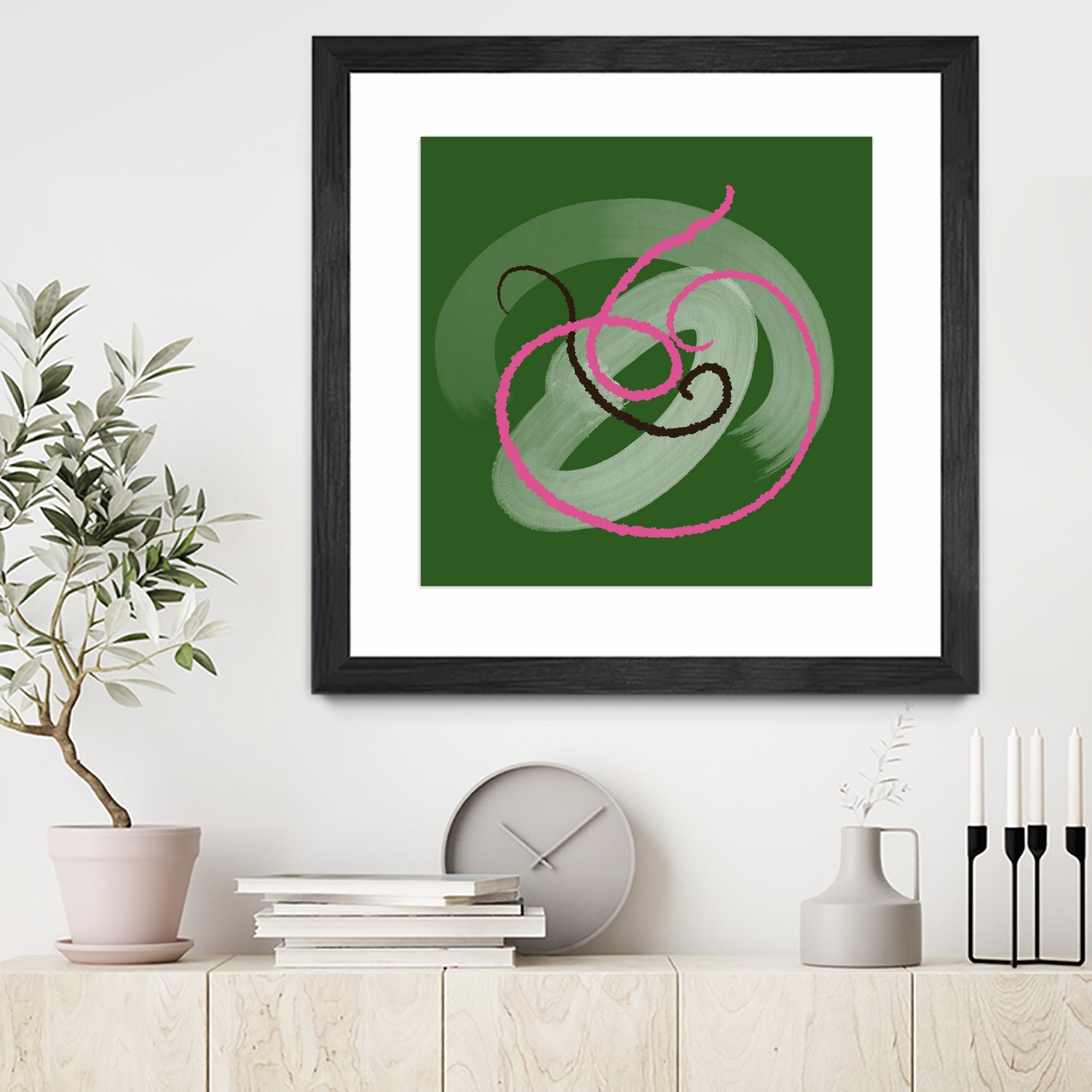 Helene_ by Paul Smith on GIANT ART - green digital painting