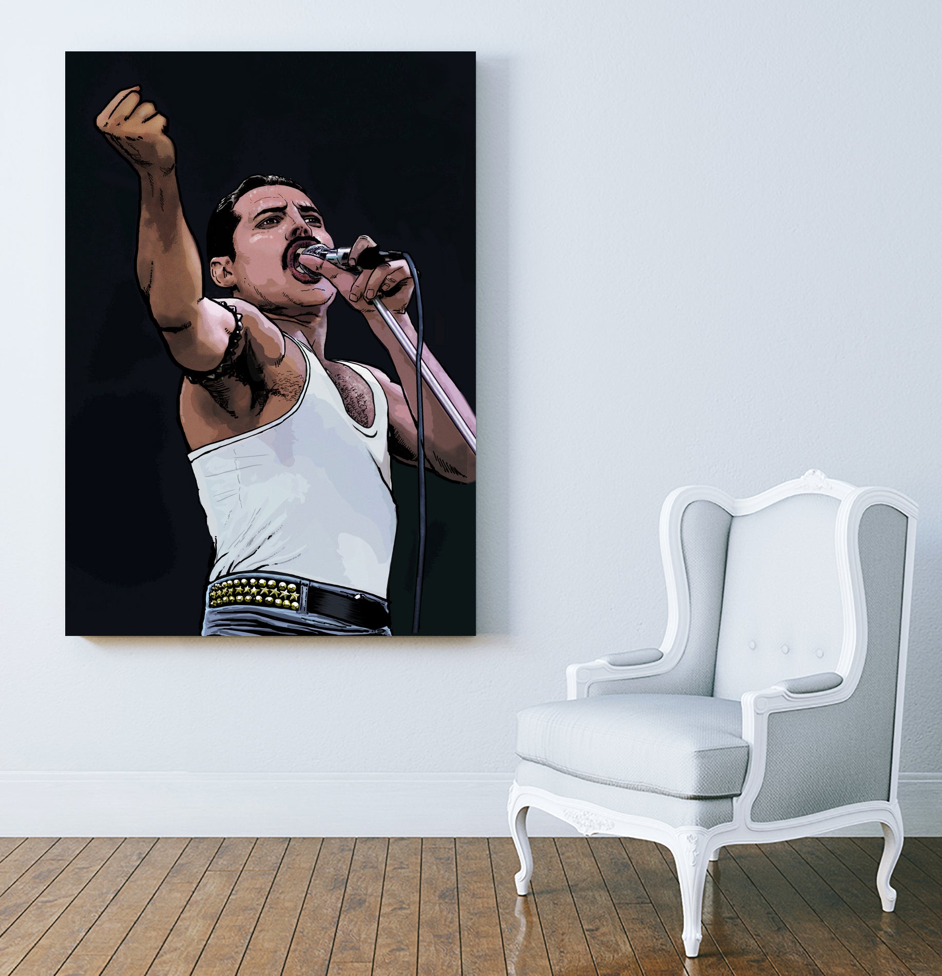 The Queen Of Mercury by Dan Avenell on GIANT ART - black digital painting