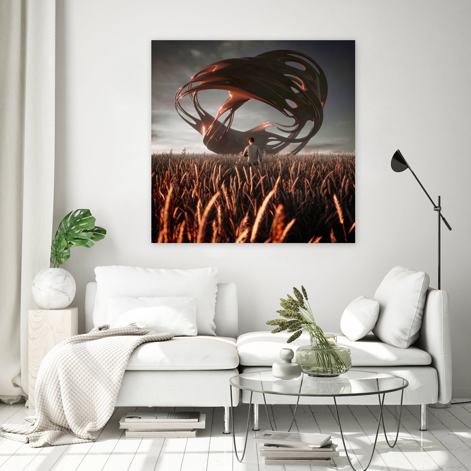 FieldsVoice by Evgenij Soloviev on GIANT ART - brown 3d art