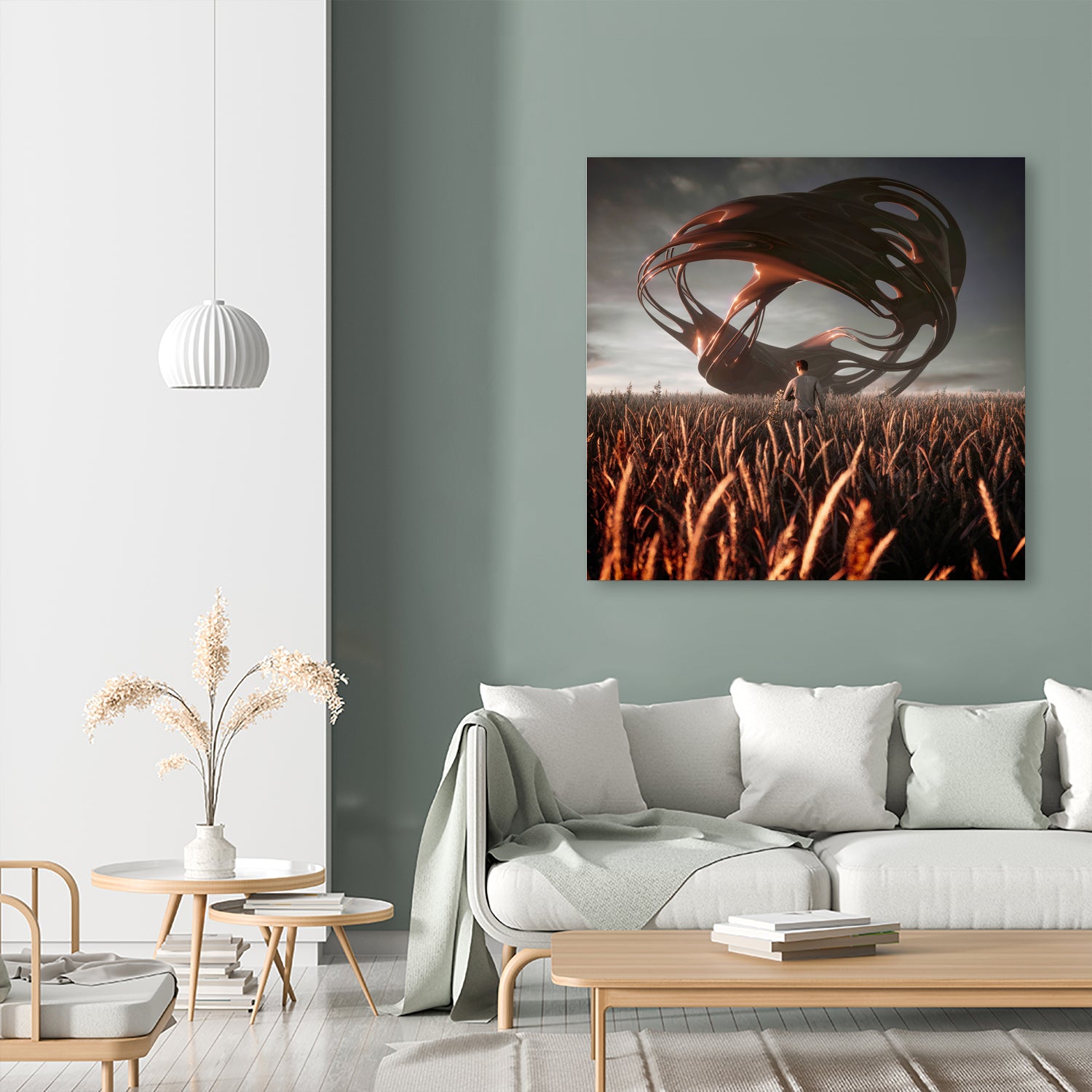 FieldsVoice by Evgenij Soloviev on GIANT ART - brown 3d art