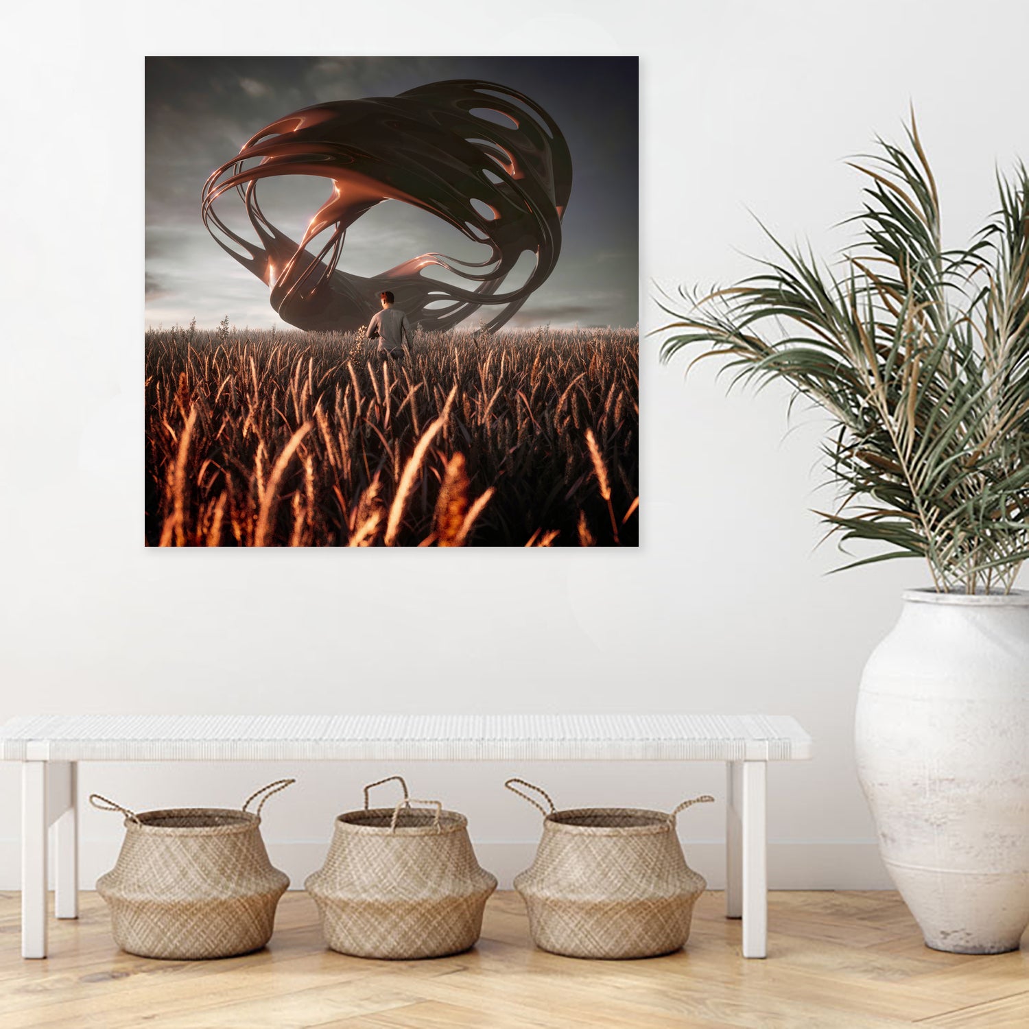 FieldsVoice by Evgenij Soloviev on GIANT ART - brown 3d art