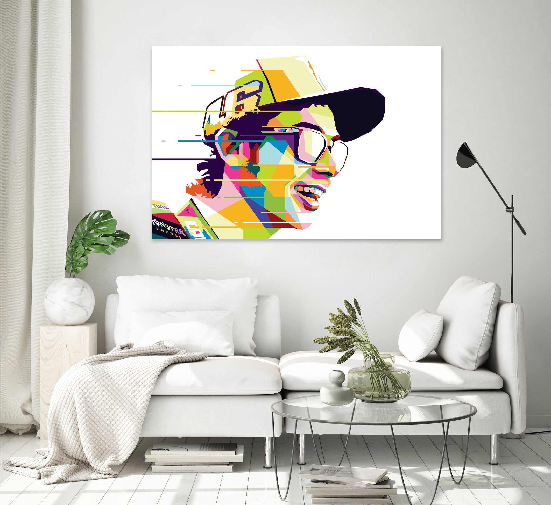 Valentino Rossi (Alt) by Ahmad Taufiq on GIANT ART - white digital drawing