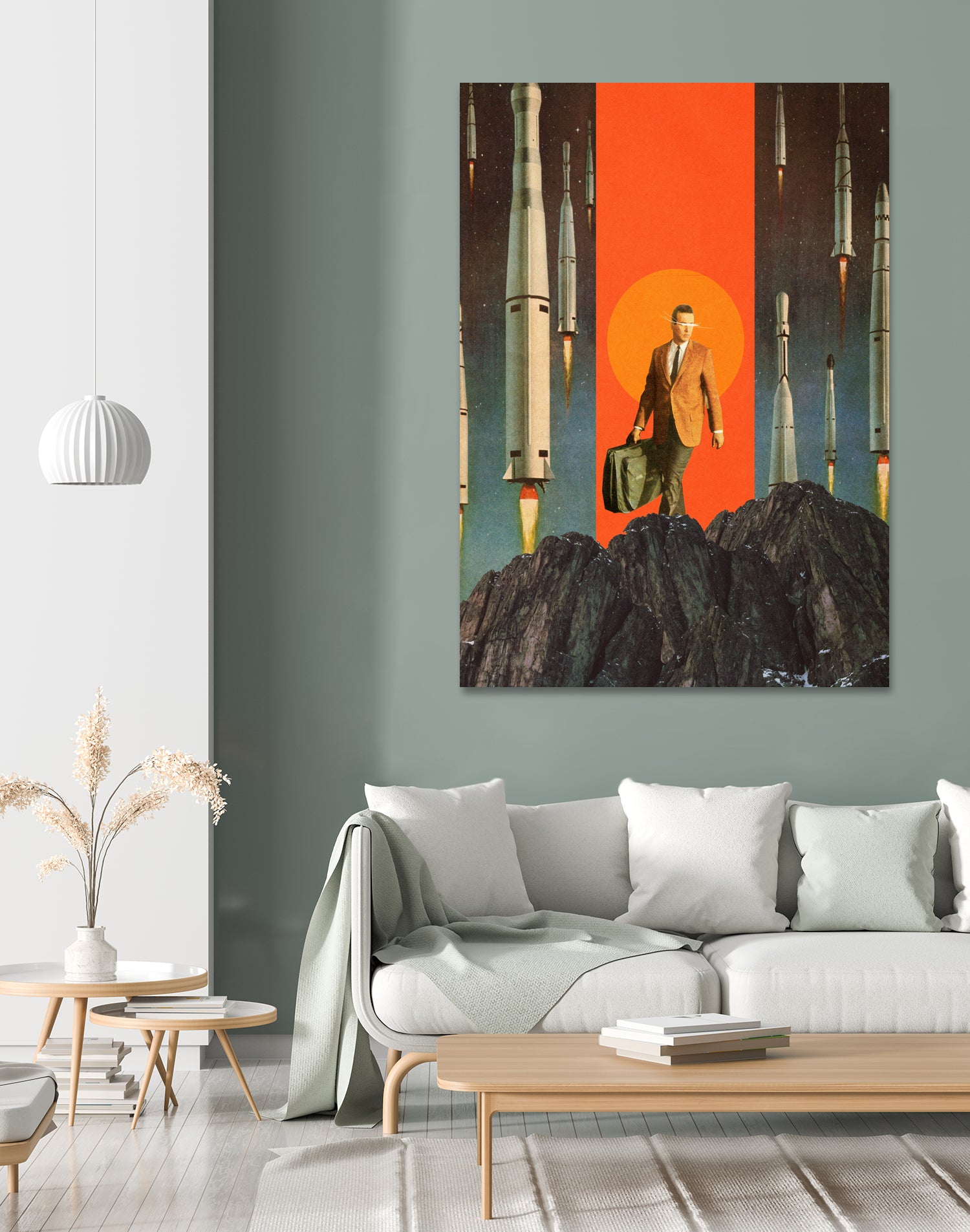 The Departure by Frank Moth on GIANT ART - red photo manipulation