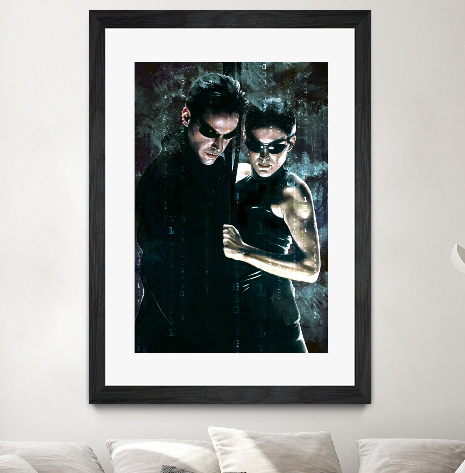 The Matrix by Dmitry Belov on GIANT ART - black digital painting