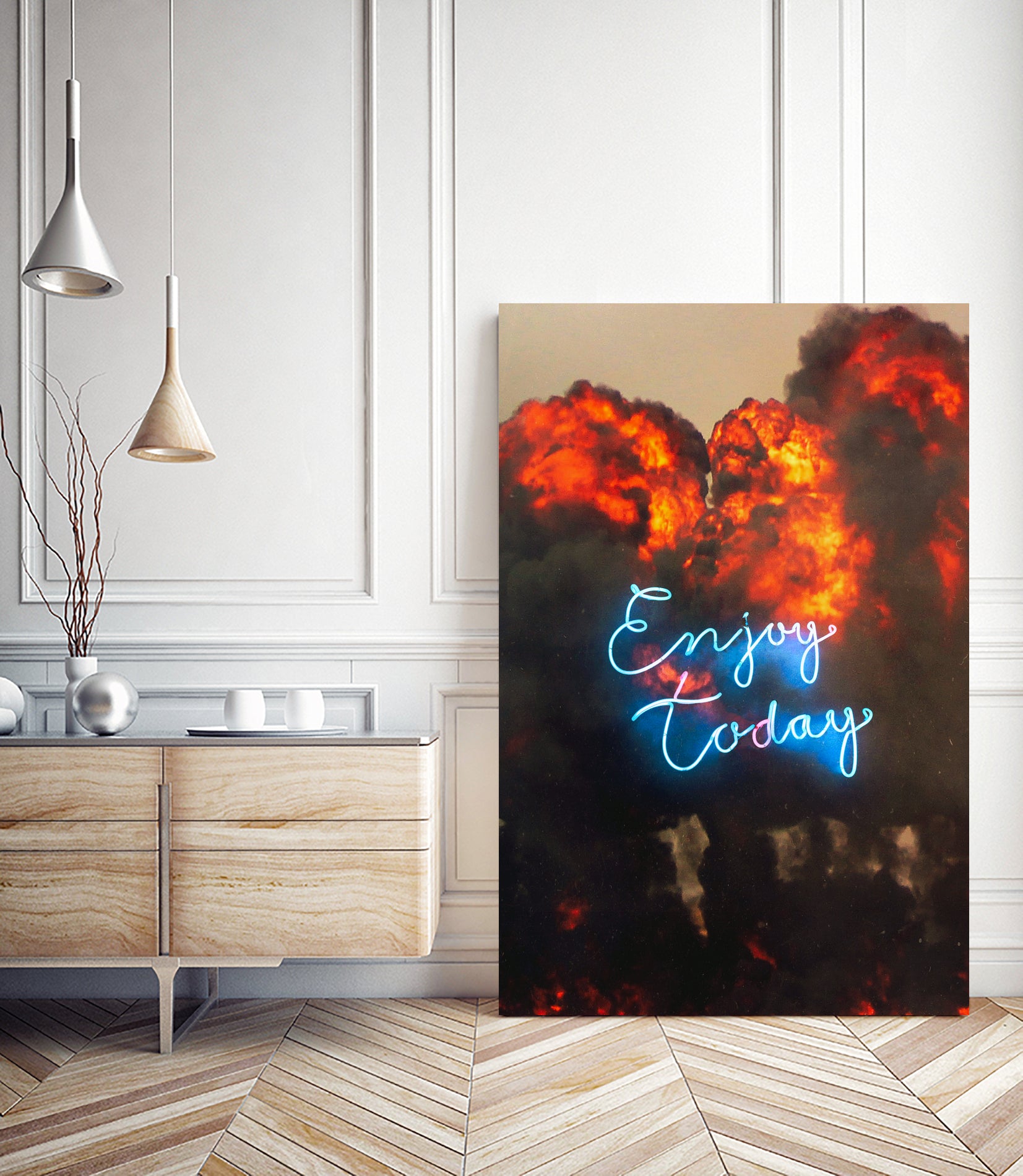 Enjoy by Seam Less on GIANT ART - black photo manipulation