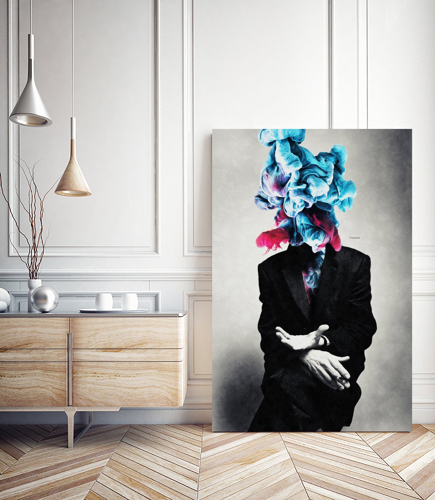 explosion by Menelaos Trompoukis on GIANT ART - gray digital painting