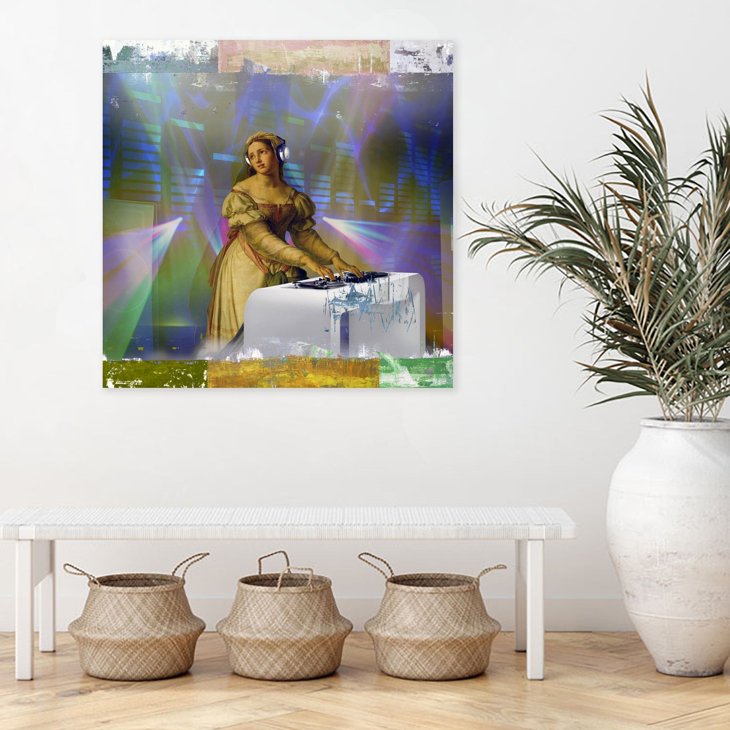 DJ by José Luis Guerrero on GIANT ART - yellow photo manipulation