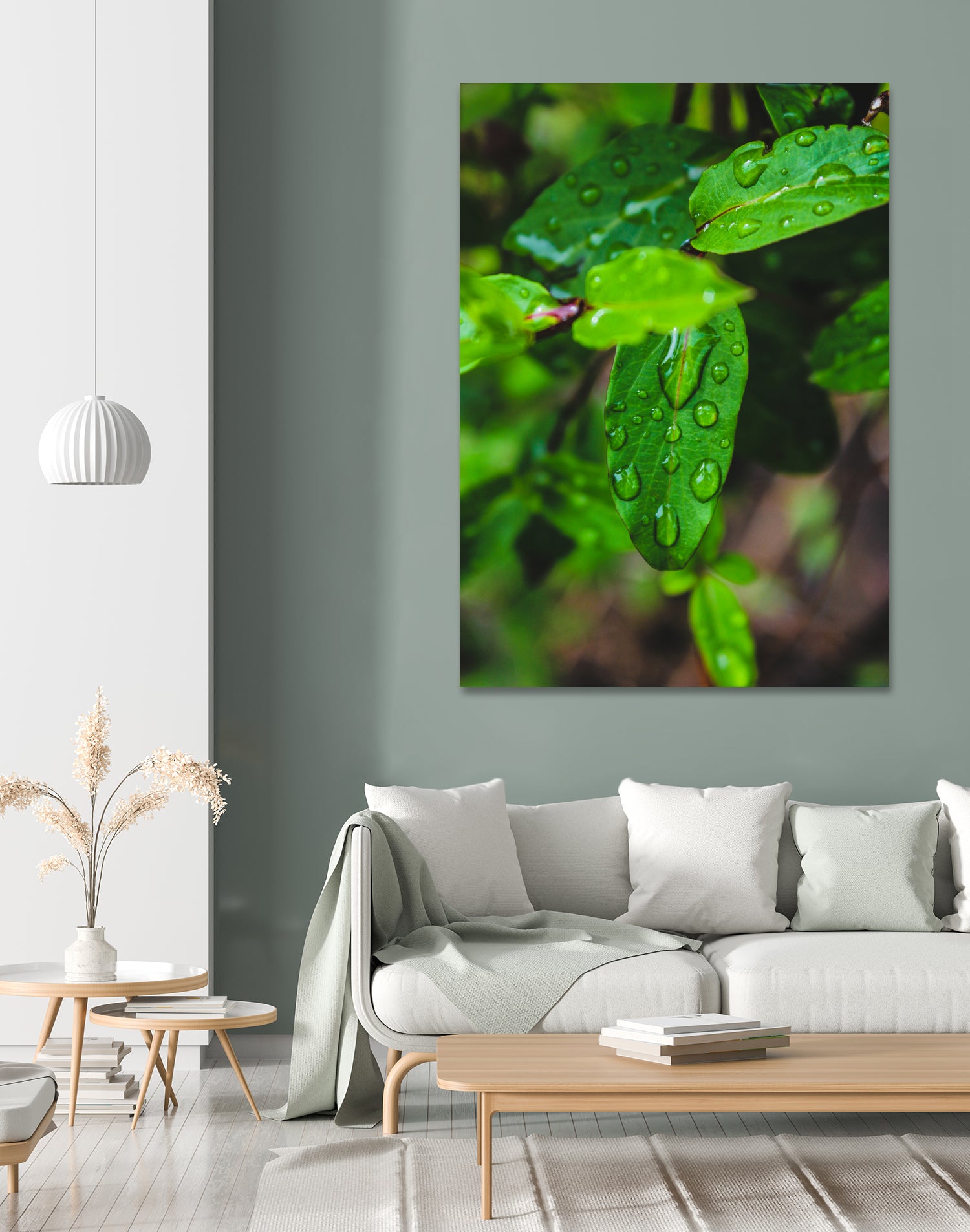 The Garden: After Rain by Brandon Greer on GIANT ART - green photo manipulation