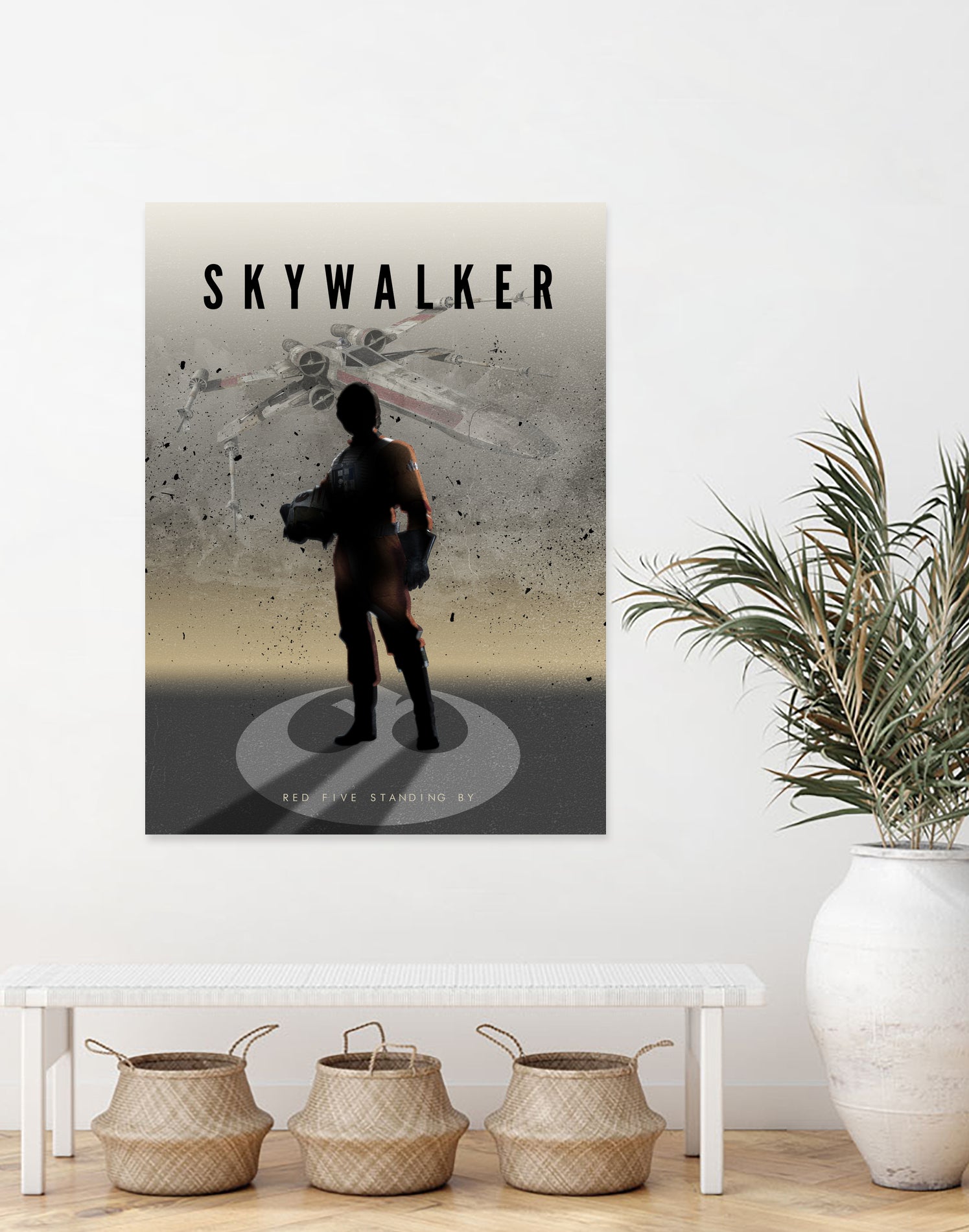 Commander Skywalker by Rick Chan on GIANT ART - black digital painting