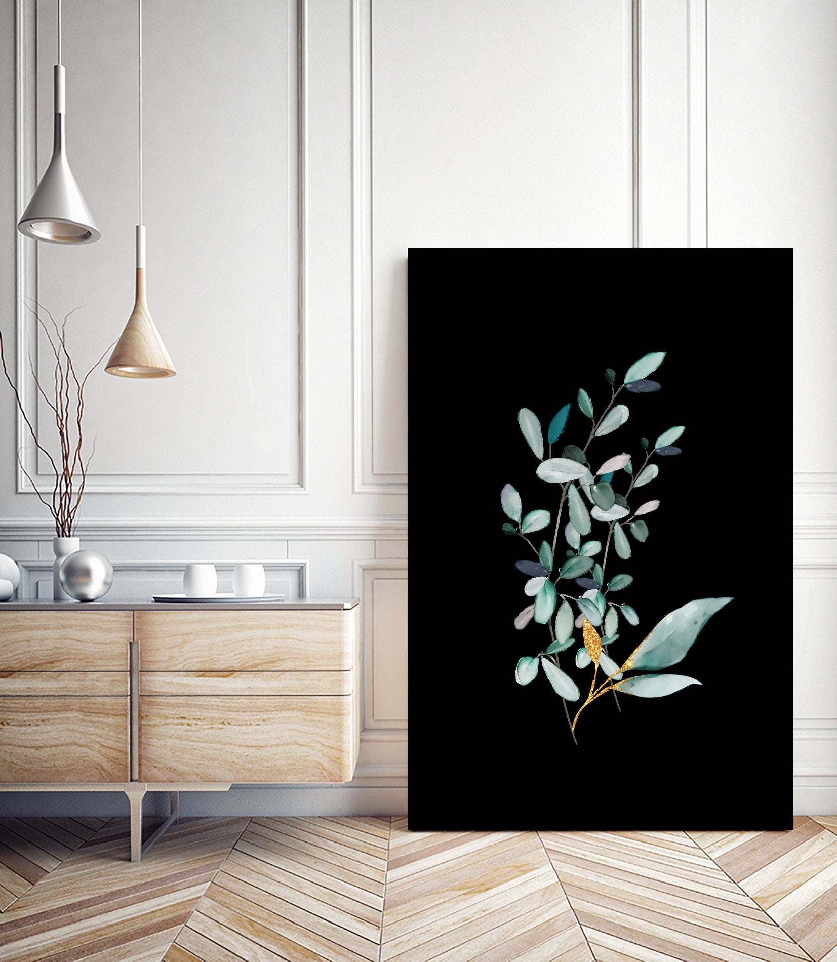 Wild Garden III by Studio North on GIANT ART - green digital painting