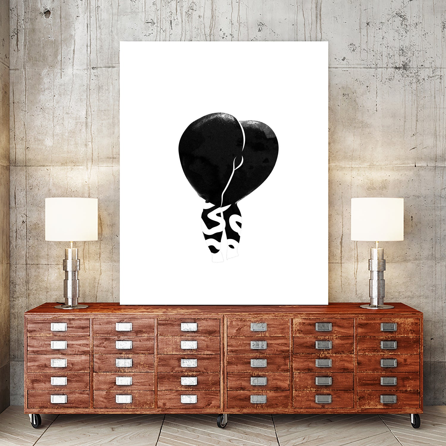 LOVE & BODY by deiron rockaaz on GIANT ART - black digital drawing
