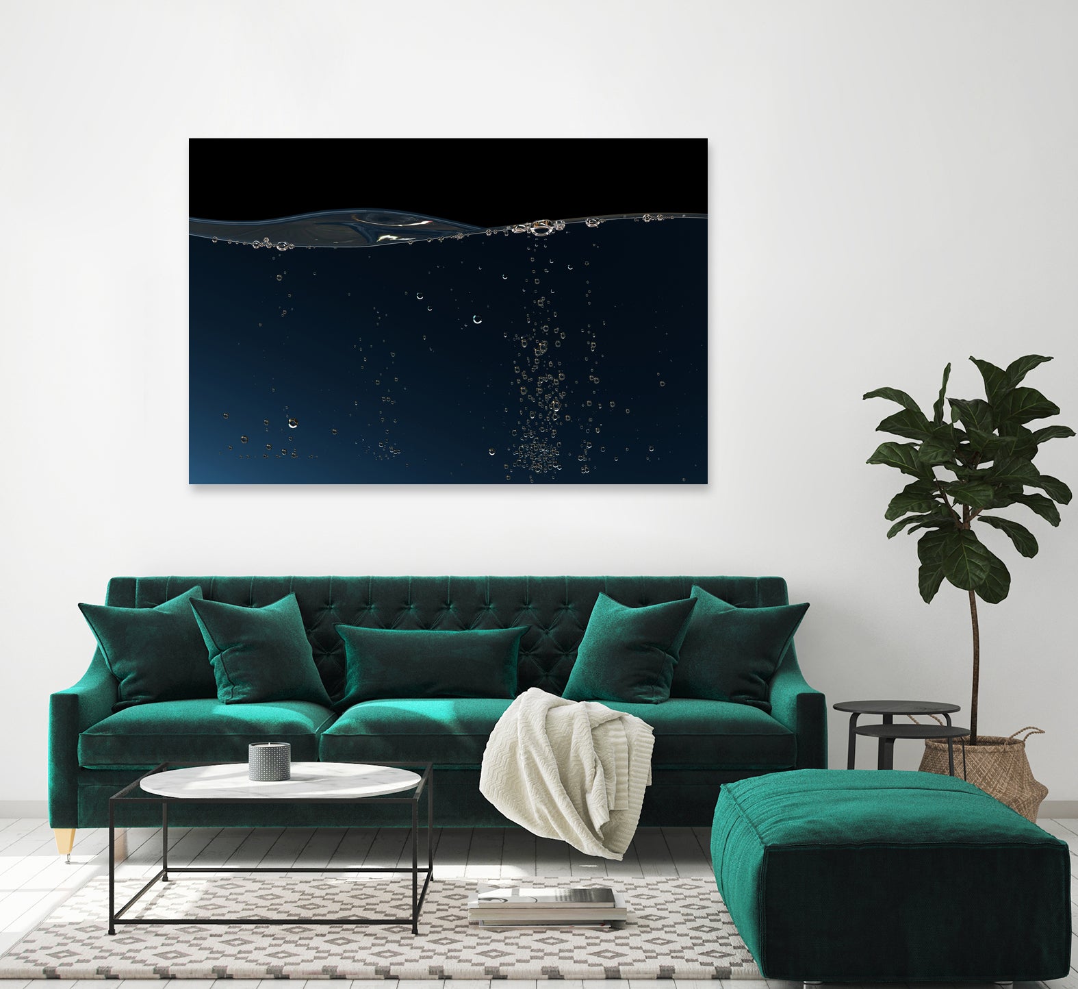 water by Artem Ogurtsov on GIANT ART - black 3d art