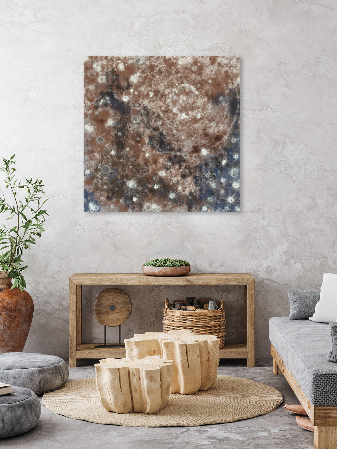 Callisto by Brandi Untz on GIANT ART - blue digital painting