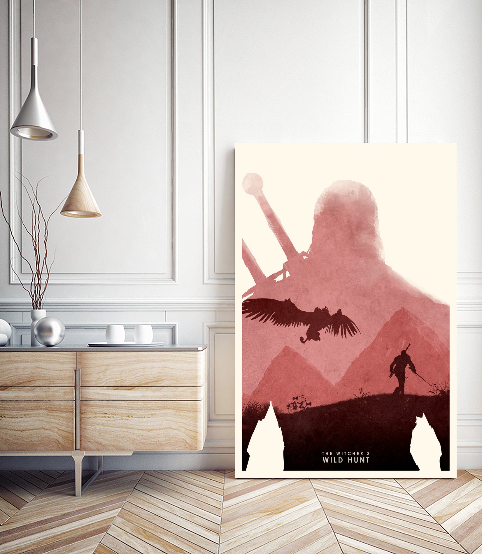 The Witcher 3 by Ryan Ripley on GIANT ART - red digital drawing